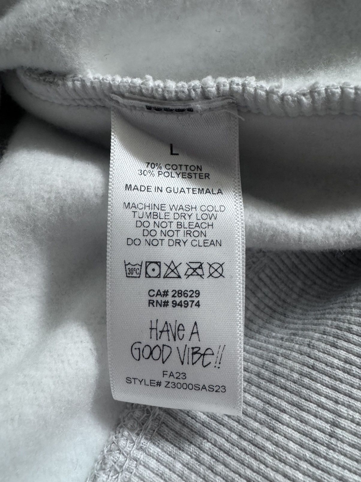 Stussy STUSSY OUR LEGACY CREWNECK Size US L / EU 52-54 / 3 - 4 Thumbnail