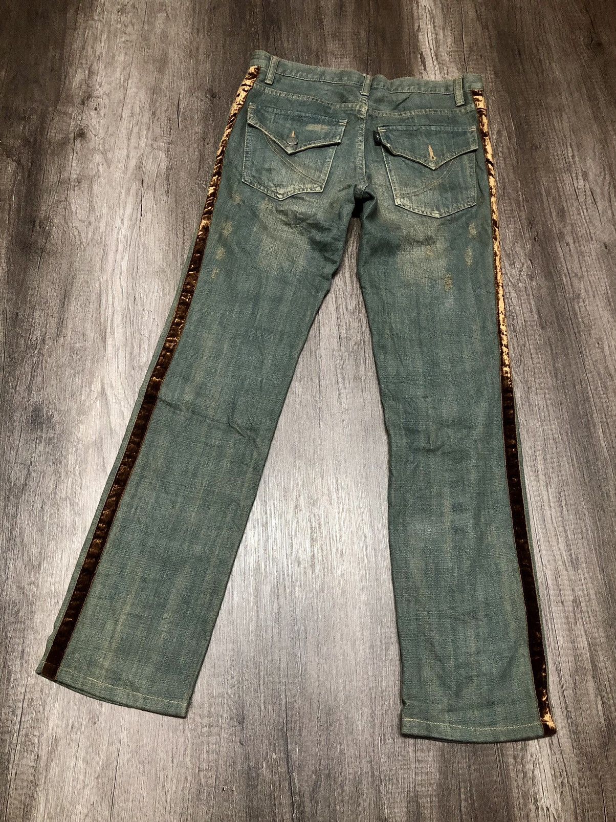 If Six Was Nine × Japanese Brand × Vintage Japanese Brand Traverse Distressed denim Jeans Size 30" / US 8 / IT 44 - 6 Thumbnail
