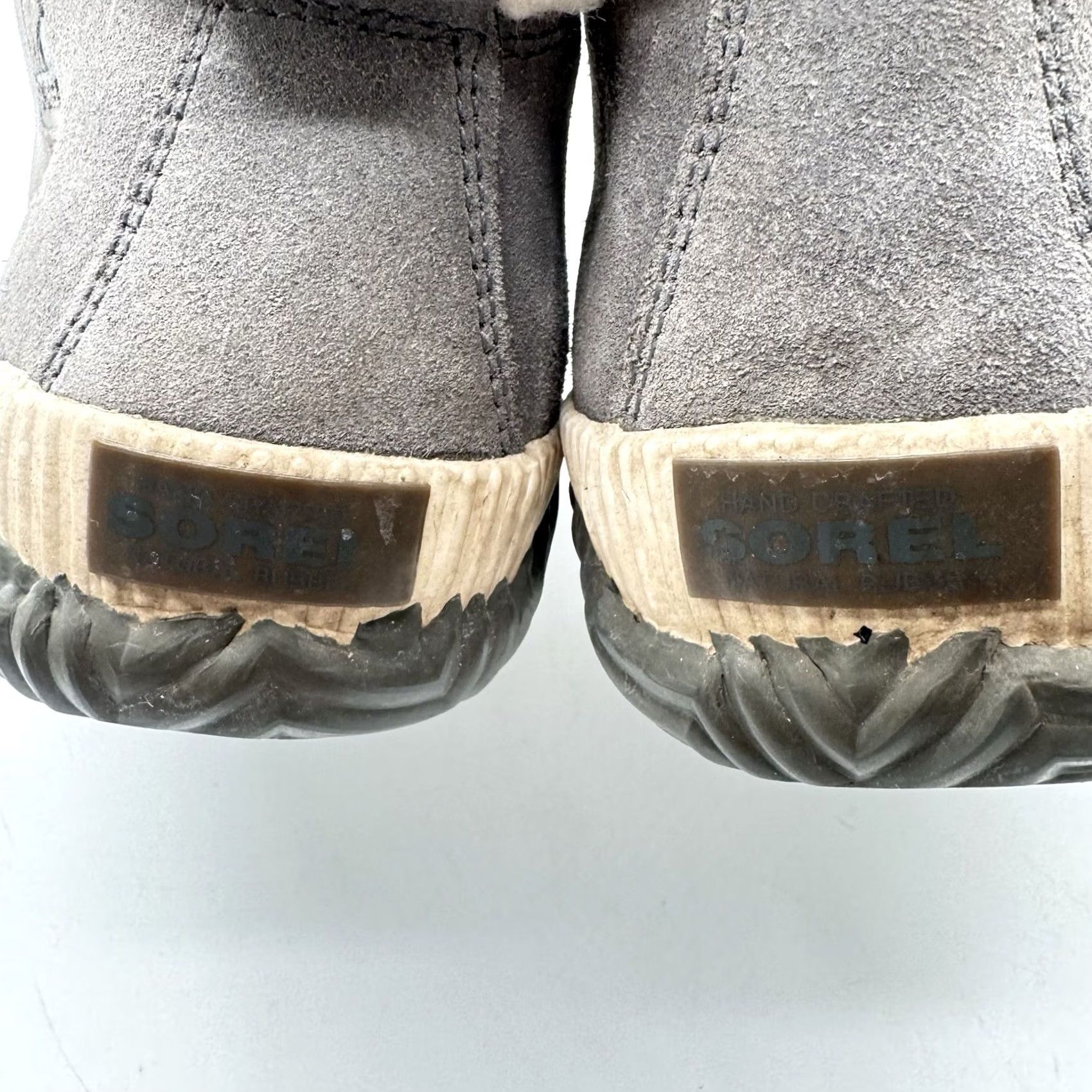 & Other Stories SOREL Out 'N About Chukka Boots Waterproof Suede Gray Faux Fur Trim Sz 9 Womens Size US 9 / IT 39 - 6 Thumbnail
