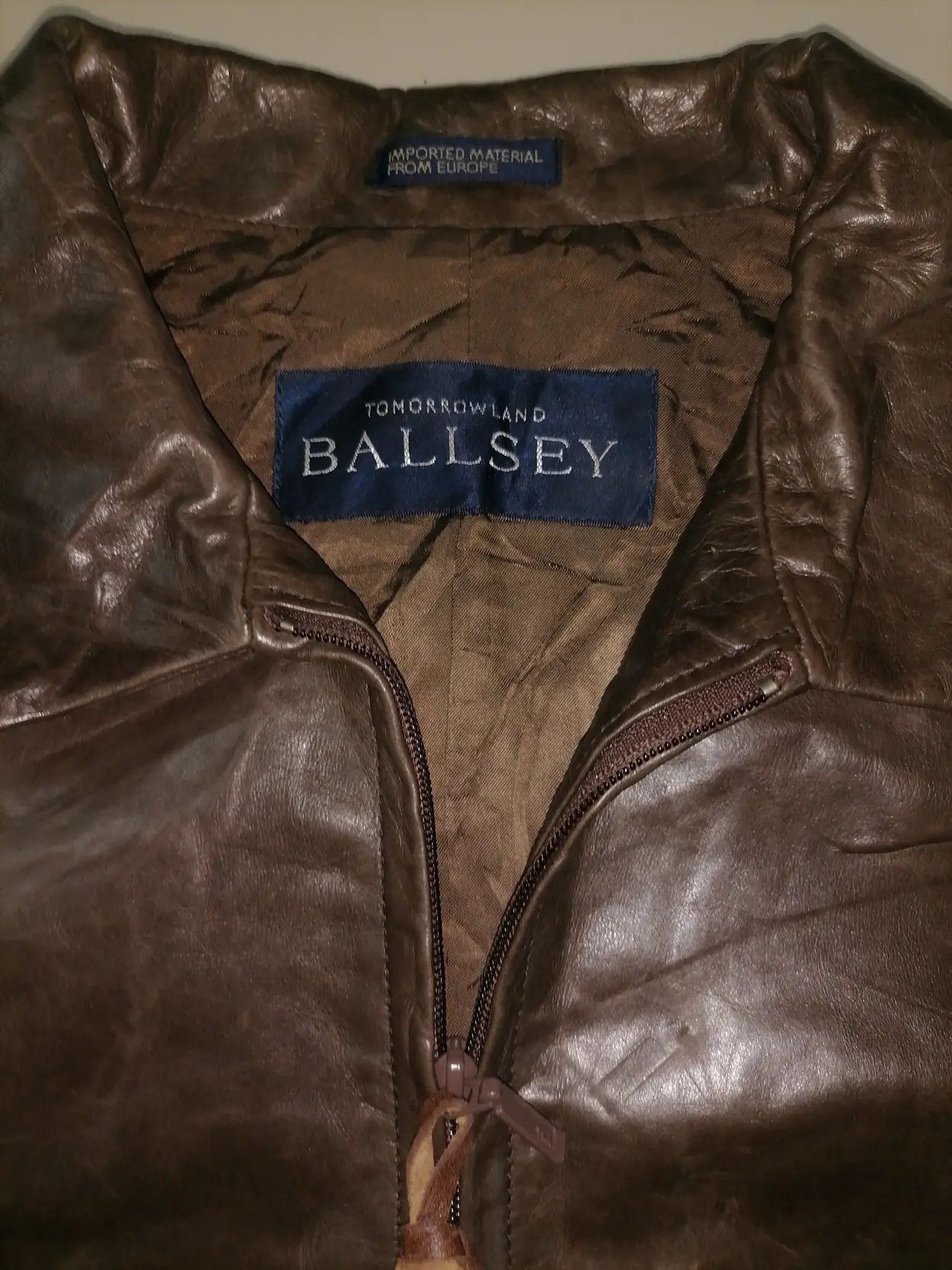 14th Addiction × Issey Miyake Vintage Issey Miyake Tomorowland Cowhide Leather Jacket Size US M / EU 48-50 / 2 - 3 Thumbnail