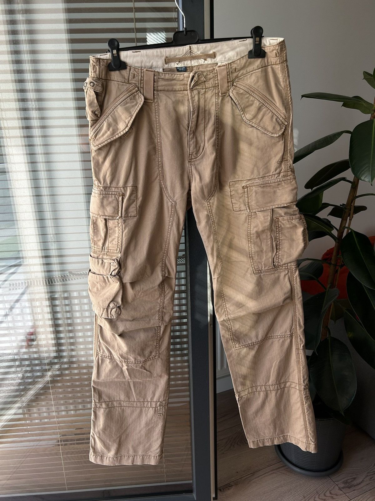 Ralph Lauren × Vintage Ralph Lauren Utility Cargo Pants Y2K Vintage Size US 34 / EU 50 - 1 Thumbnail