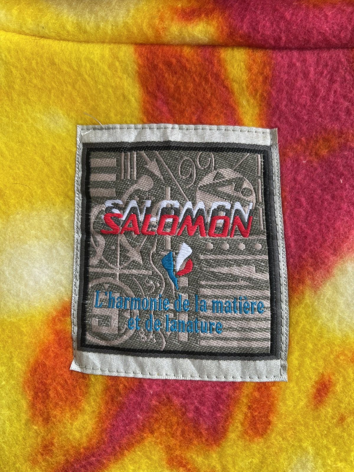 Salomon Vintage Salomon Unisex Pullover Printed Fleece Size US S / EU 44-46 / 1 - 8 Thumbnail