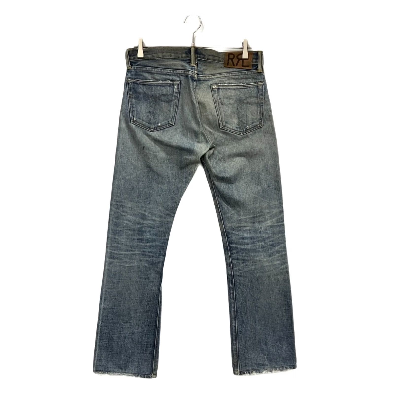 Ralph Lauren RRL Ralph Lauren Slim Bootcut Jeans 28×32 Indigo Men Jeans Denim Casual Slim Mens Size US 28 / EU 44 - 2 Thumbnail