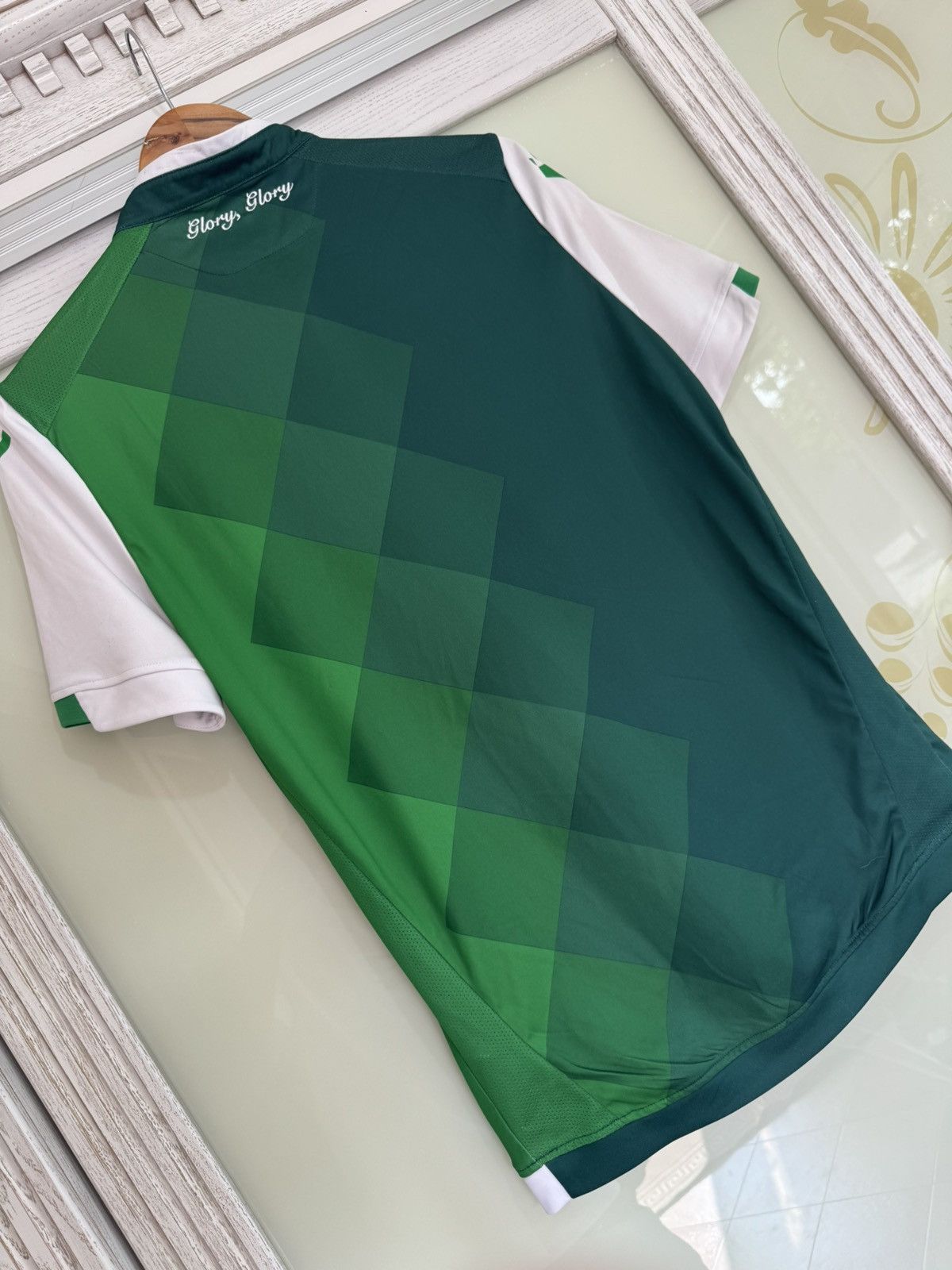 Macron Hibernian Edinburgh 2018-2019 Home Soccer Jersey Kit Shirt Size US M / EU 48-50 / 2 - 9 Thumbnail