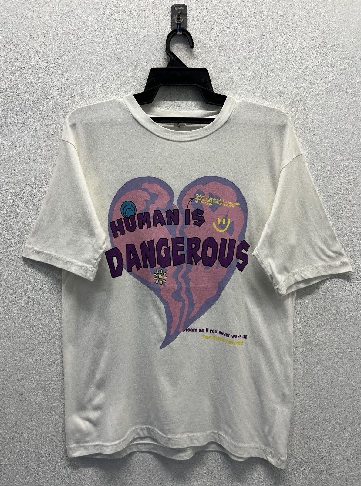 Vintage VINTAGE G COLLECTION HUMAN IS DANGEROUS SHIRT Size US M / EU 48-50 / 2 - 1 Thumbnail