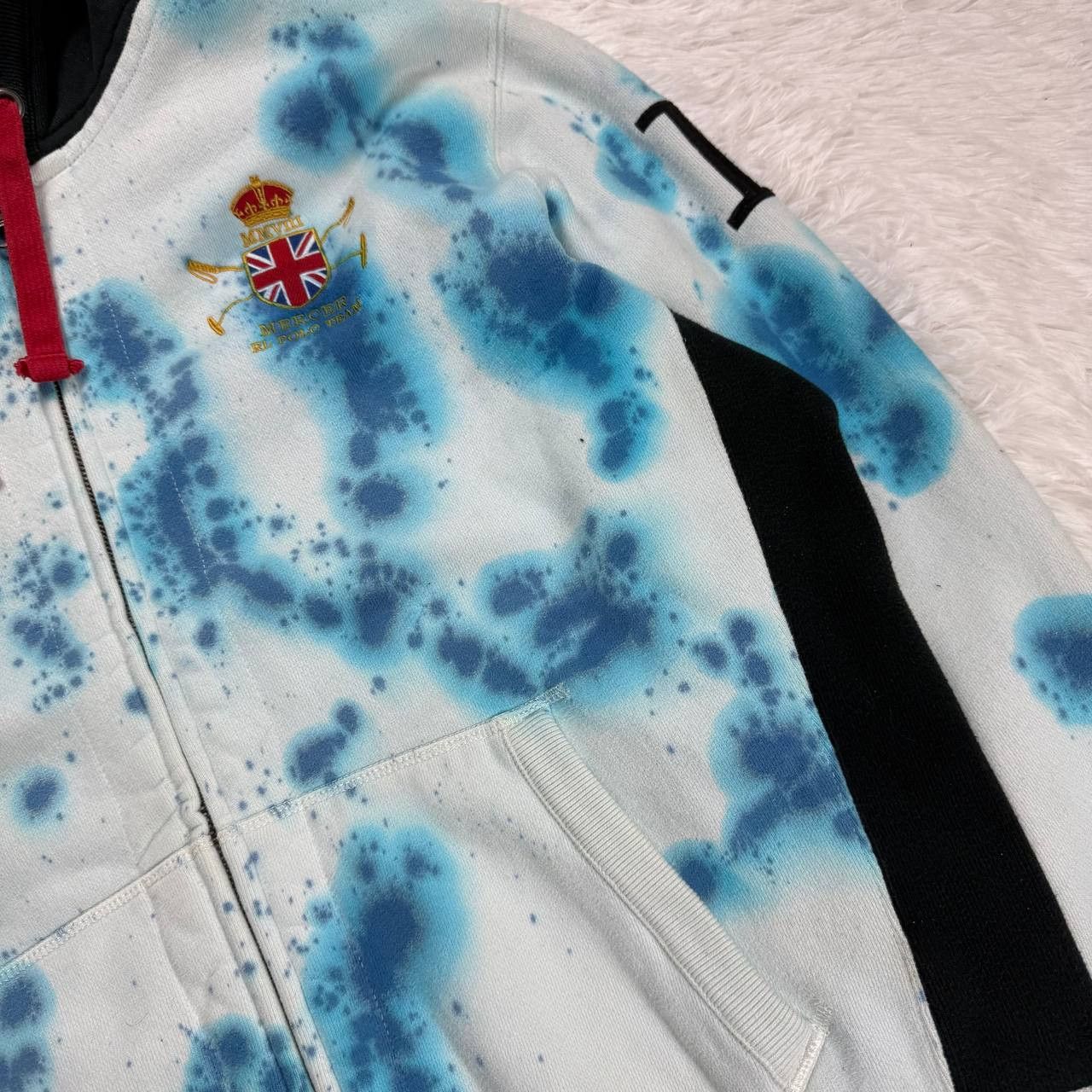 Polo Ralph Lauren × Vintage Vintage Polo Ralph Lauren Custom Hoodie Rugby Size US XL / EU 56 / 4 - 4 Thumbnail