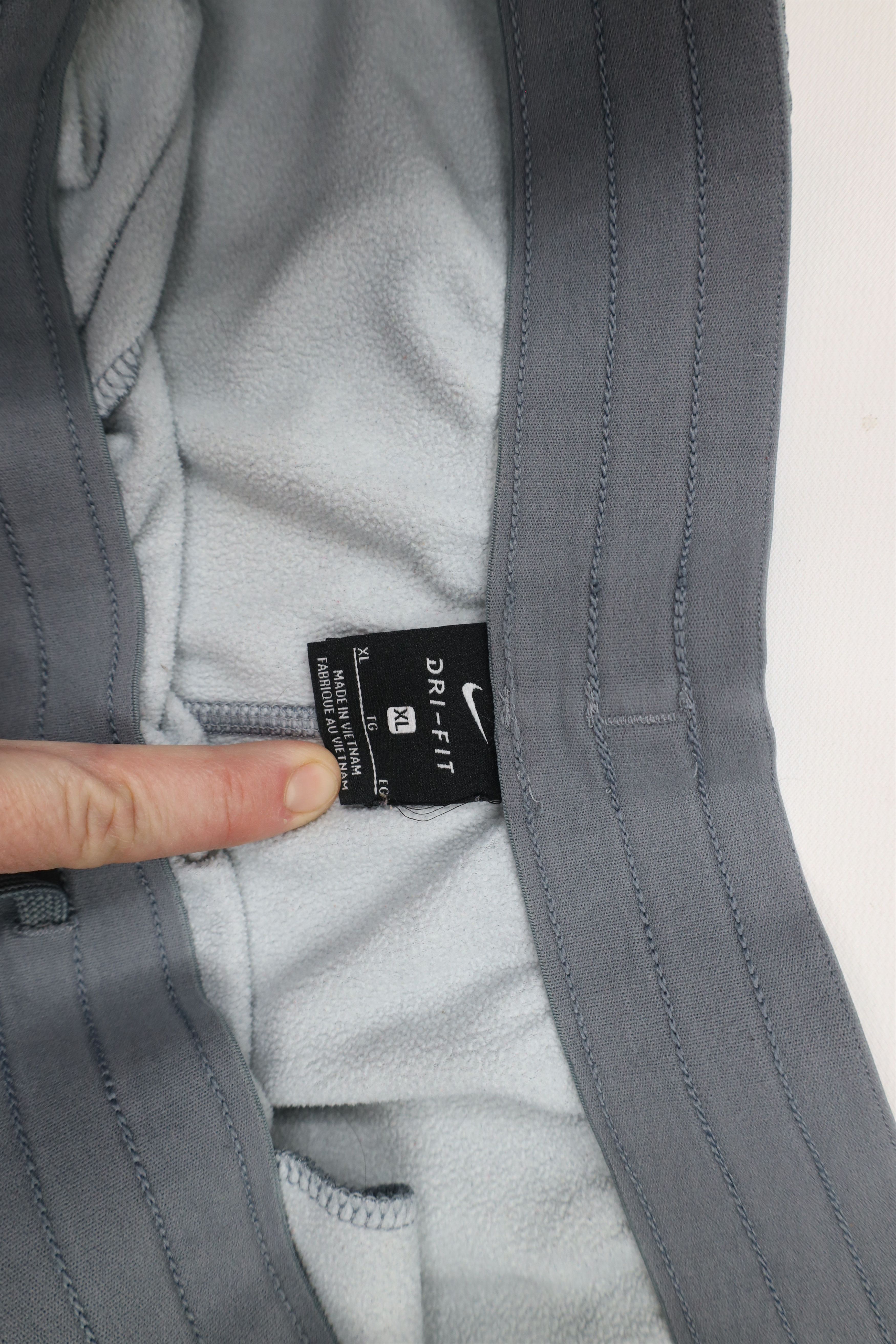 Nike × Vintage Vintage Y2K Nike Sportswear Wide Leg Fleece Lined Sweatpants Size 33" - 8 Thumbnail