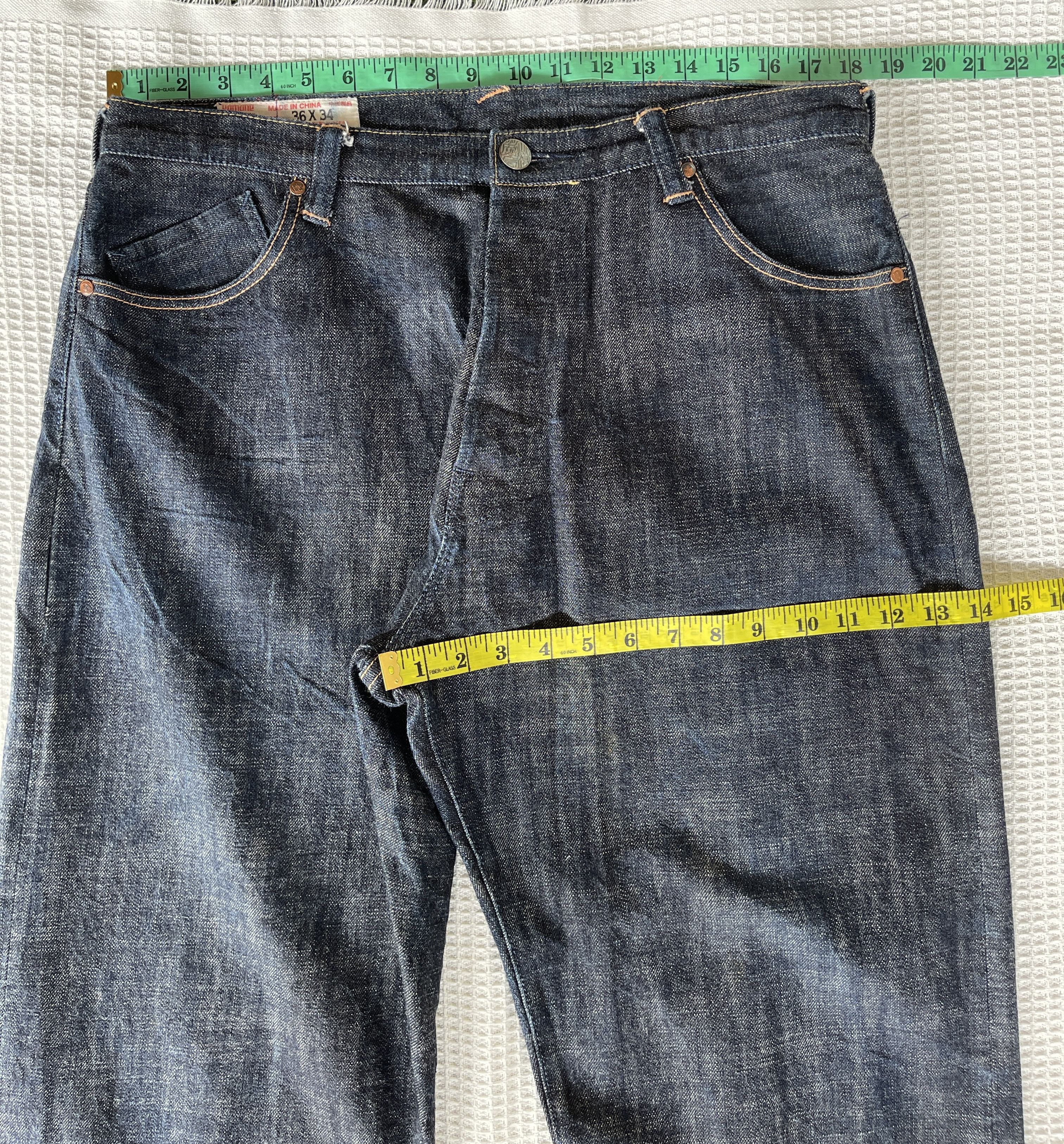 Evisu Designed Evisu Collaboration🔥Embroidered Selvedge Denim Size US 36 / EU 52 - 4 Thumbnail