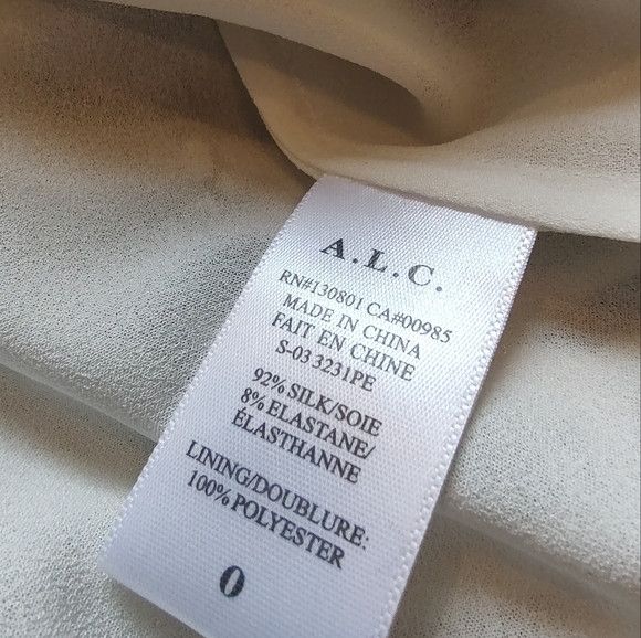 A.L.C. A.L.C. textured silk floral belted skirt 0 XS Size 26" / US 2 / IT 38 - 5 Thumbnail