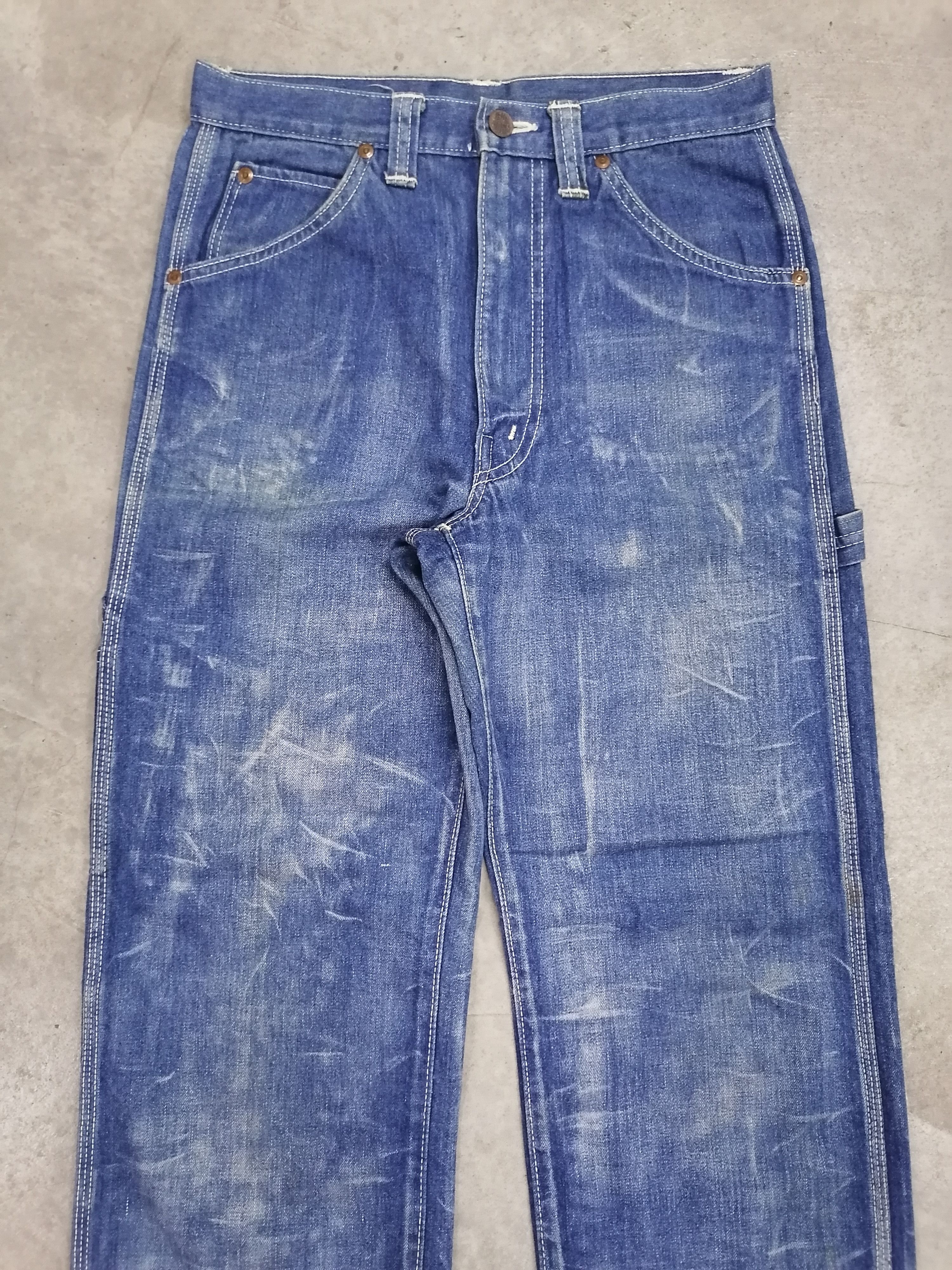 Big John × Vintage Big John Carpenter Denim Pants Size US 28 / EU 44 - 4 Thumbnail