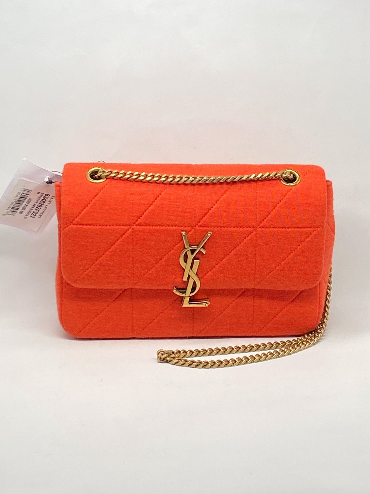 Yves Saint Laurent Saint Laurent Quilted Jersey Jamie Medium Shoulder Bag Size ONE SIZE - 3 Thumbnail