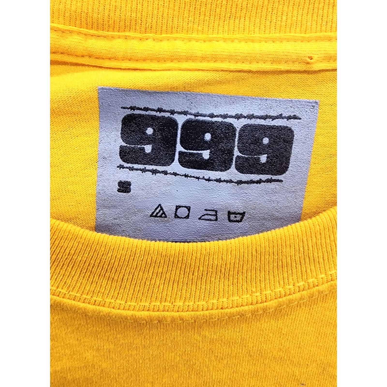 Vintage 999 Shirt Mens Long Sleeve Yellow Red Eye Juice WRLD World Small Size US S / EU 44-46 / 1 - 4 Thumbnail