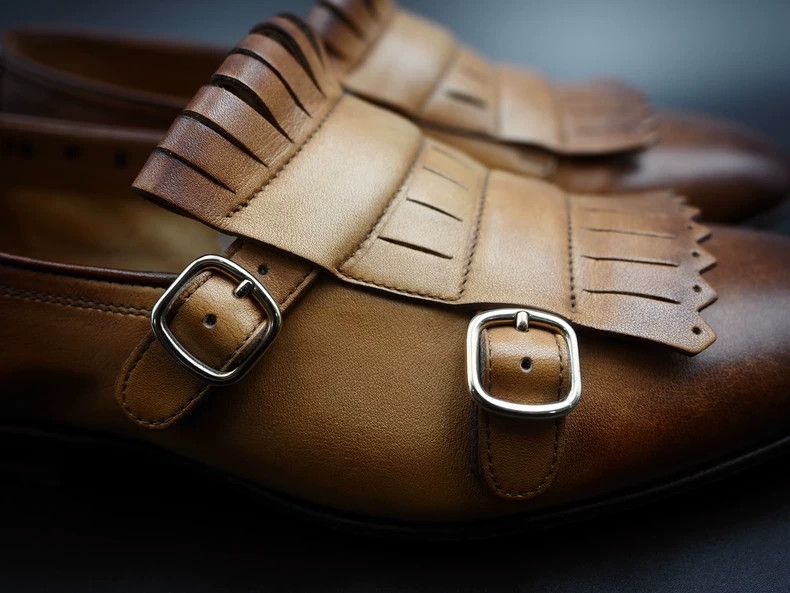 Santoni SantoniBrown tassel Lofour leather shoes 2503-Nextarrow Size US 6 / EU 39 - 5 Thumbnail
