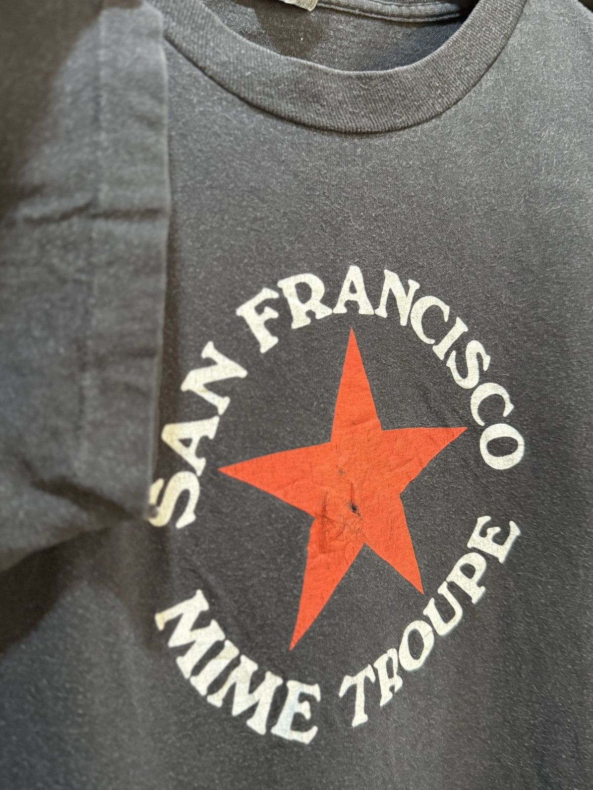 Other Vintage 80s Mime Troupe San Francisco Political Comedy Faded Size US M / EU 48-50 / 2 - 5 Thumbnail