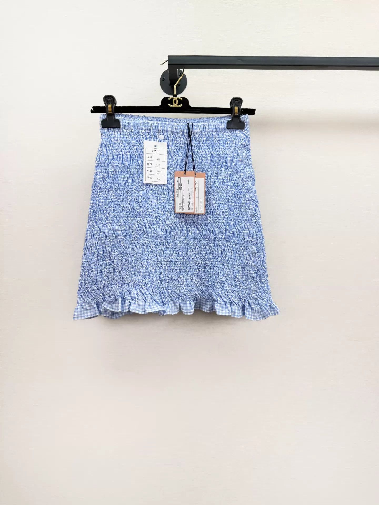 Miu Miu MIU MIU Women's New With Tags Lace-Trimmed Skirt 38 Size 26" / US 2 / IT 38 - 1 Thumbnail