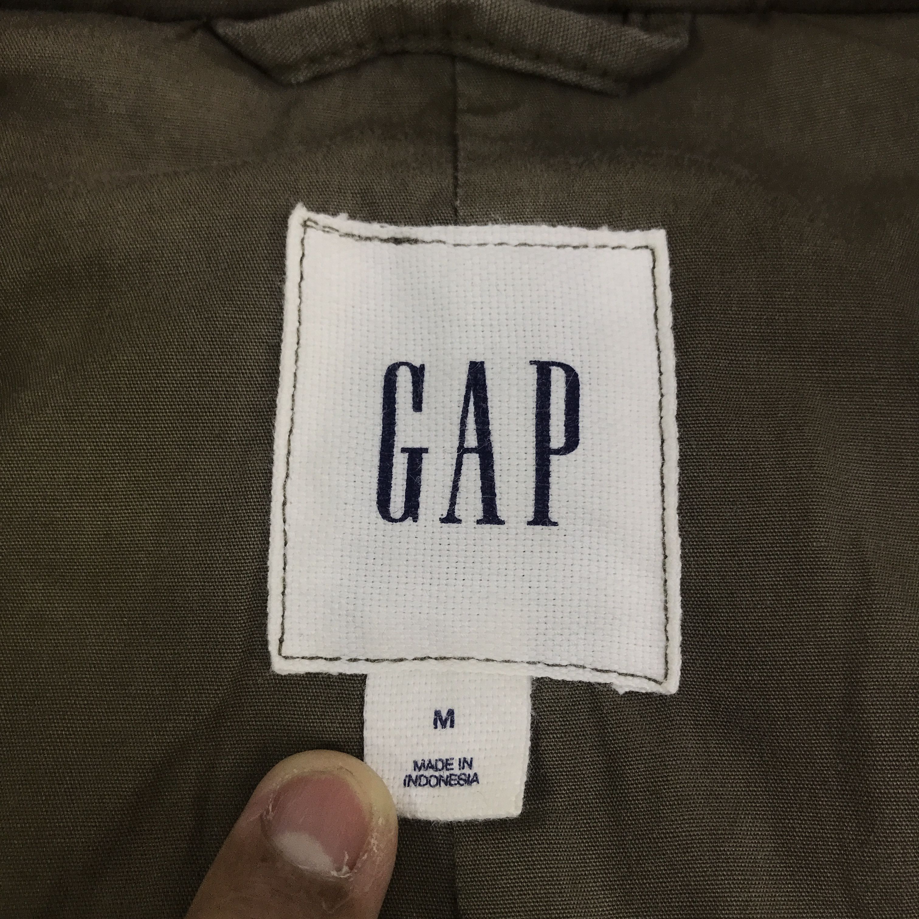 Gap Vtg Gap design M65 Brown faded style jacket K95B3 Size US M / EU 48-50 / 2 - 11 Thumbnail