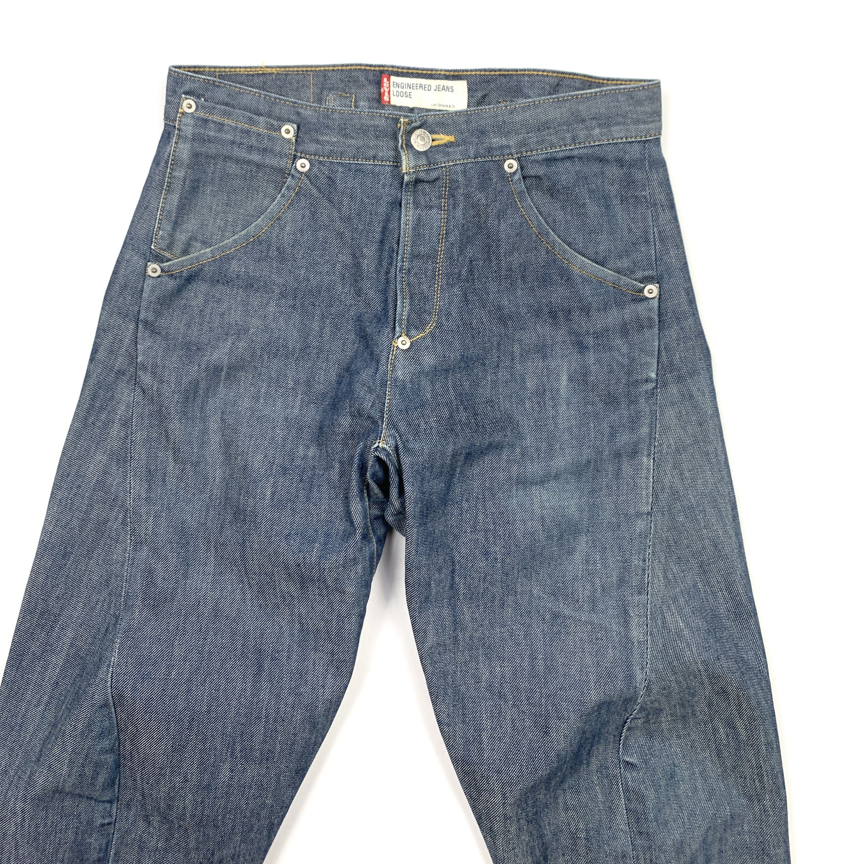 Levi's Engineered 00's Loose Denim Jeans Size US 28 / EU 44 - 4 Thumbnail