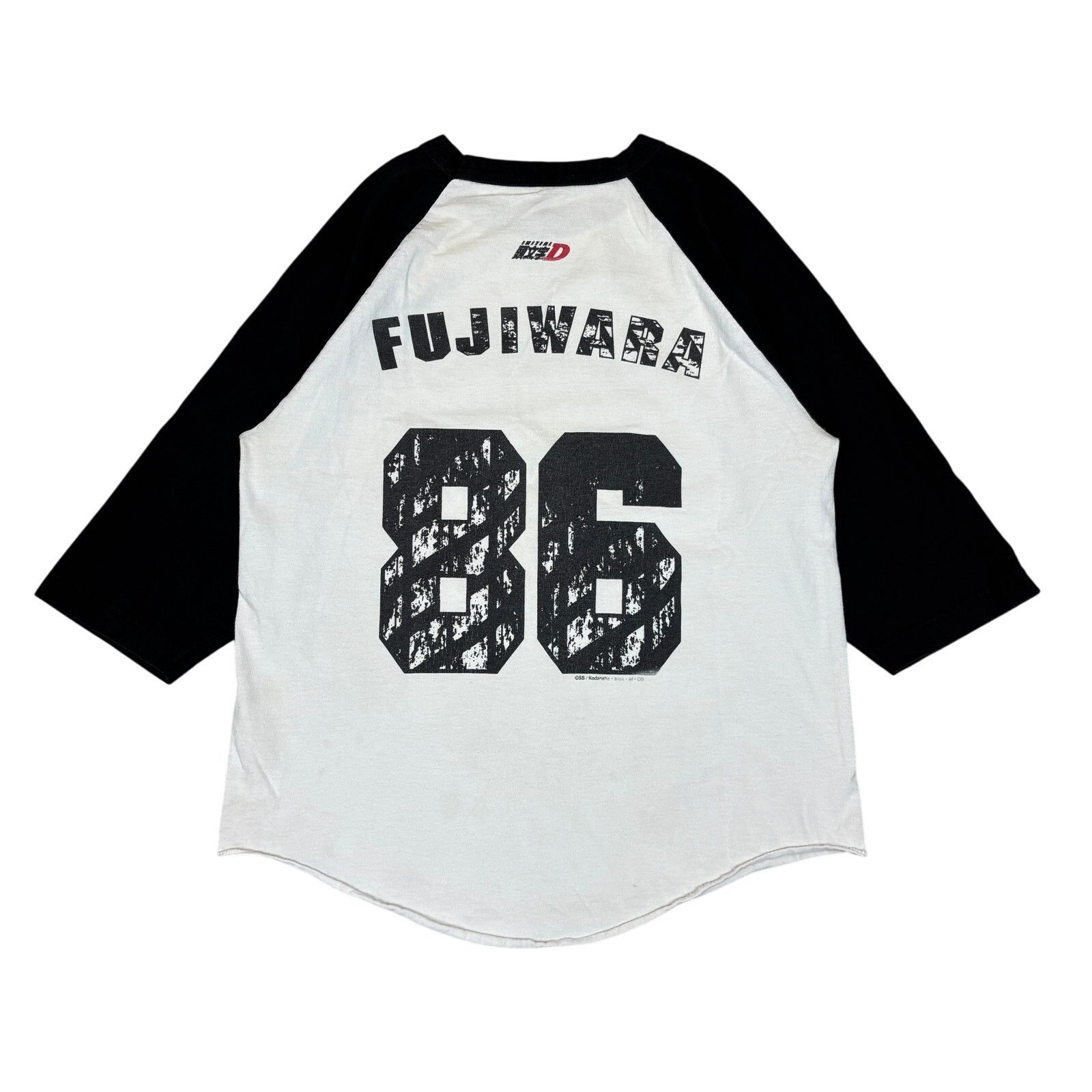 Vintage Vintage Initial D Fujiwara Baseball T Shirt Anime Car Medium Size US M / EU 48-50 / 2 - 1 Thumbnail