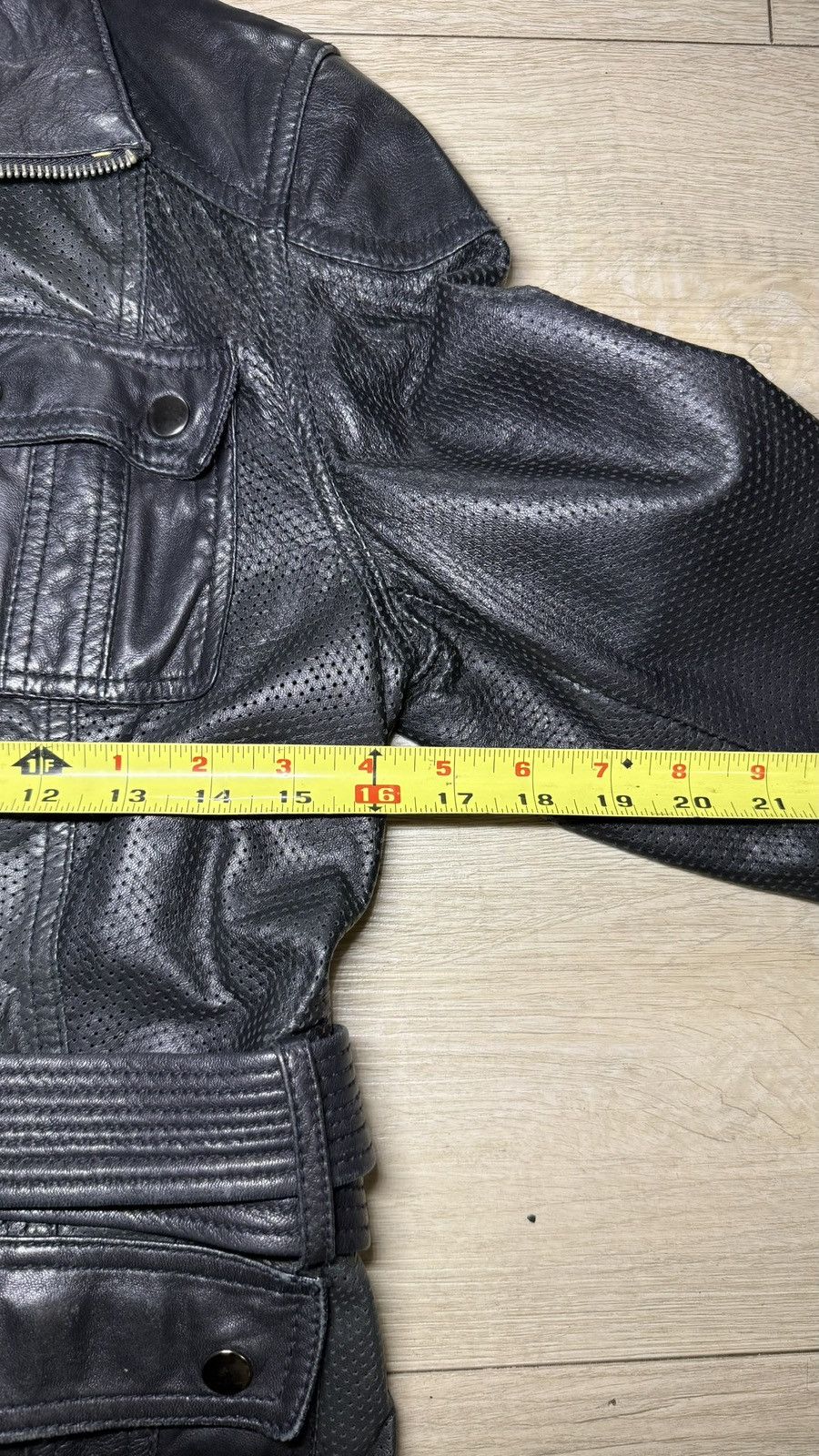 Kenneth Cole Vintage / Y2K Kenneth Cole Leather Tactical Adjustable Belt Size M / US 6-8 / IT 42-44 - 6 Thumbnail