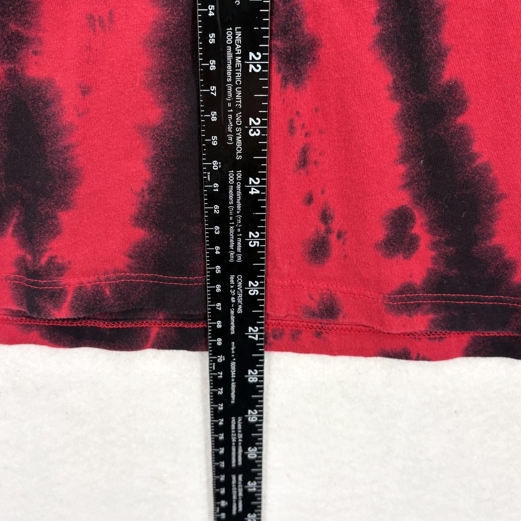 True Religion VINTAGE True Religion Shirt Mens L Red Black Buddha Shade Tie Dye Graphic Logo Y2K Size US L / EU 52-54 / 3 - 7 Thumbnail
