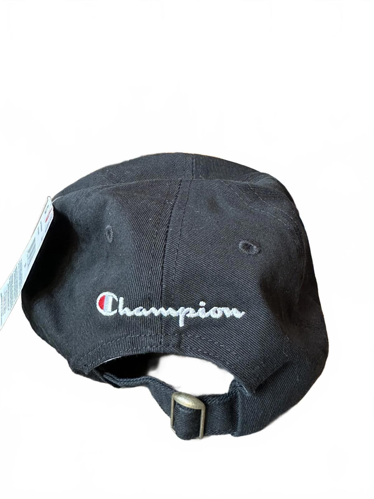 Champion Champion Youth Adjustable Black Baseball Cap Size ONE SIZE - 2 Thumbnail