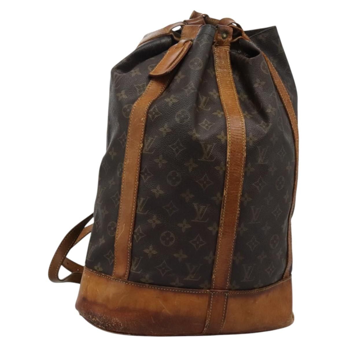 LOUIS VUITTON Monogram Randonnee GM Shoulder Bag M42244