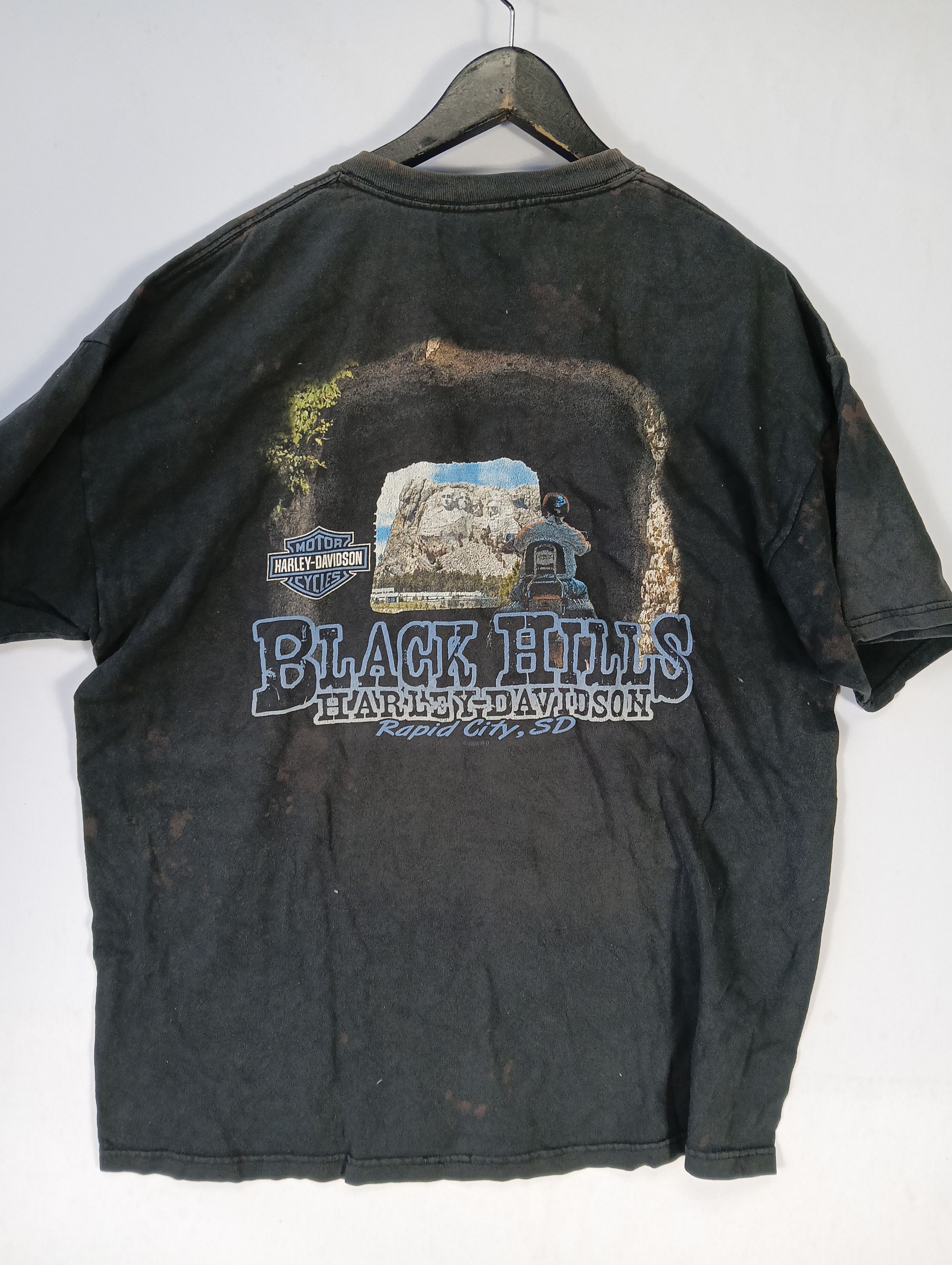 Harley Davidson vintage harley & davidson big logo tee distressed Size US XL / EU 56 / 4 - 9 Thumbnail