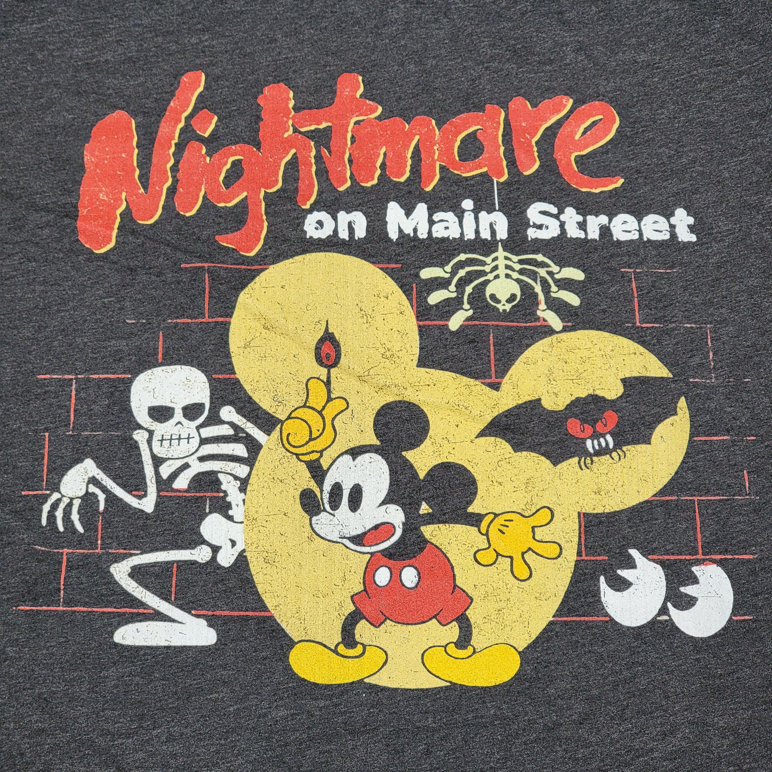 Other Bella Canvas SS Tee "Nightmare On Main Street" M Mouse-XL* Size XL / US 12-14 / IT 48-50 - 2 Thumbnail
