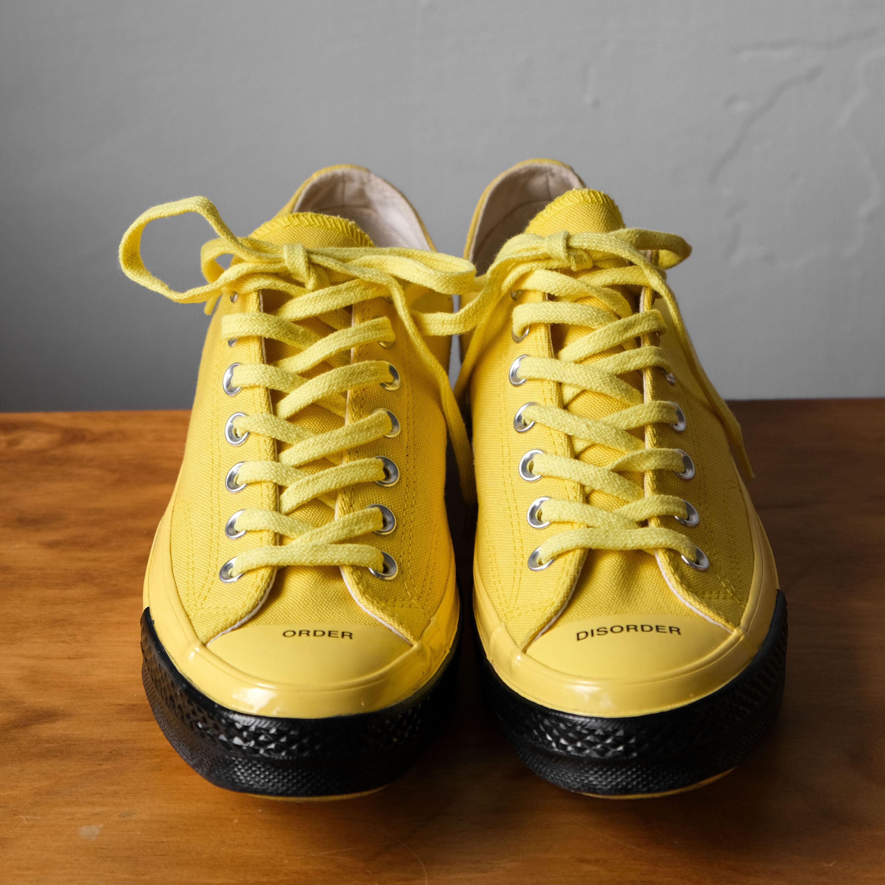 Converse x undercover yellow hotsell
