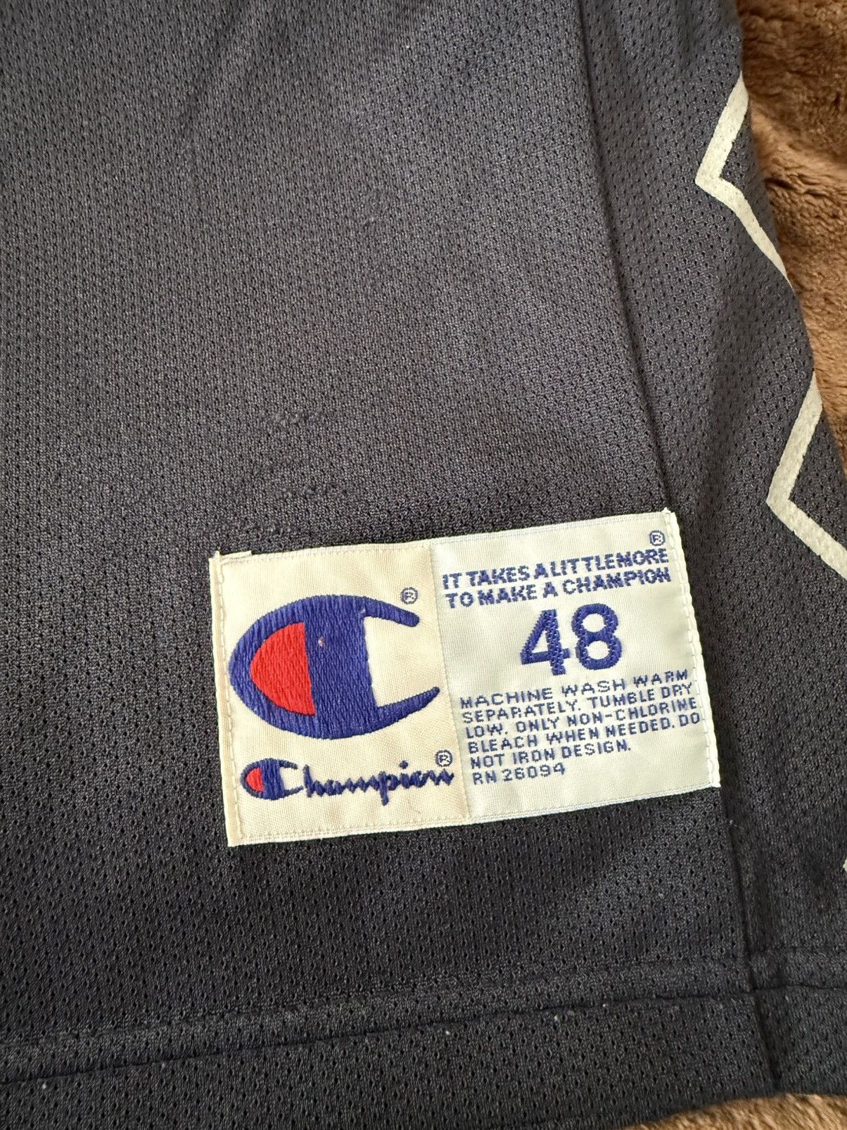 Champion New Jersey Nets Away Throwback Jerseys Size US XL / EU 56 / 4 - 4 Thumbnail