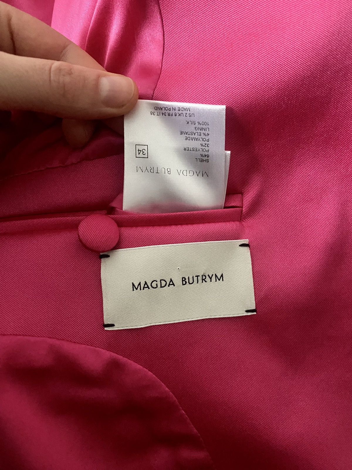 Magda Butrym Magda Butrym Oversized Double-Breasted Blazer Size S / US 4 / IT 40 - 7 Thumbnail