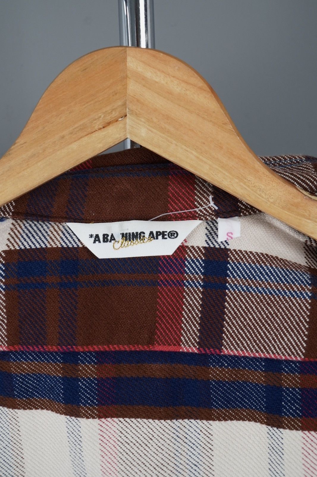 Bape × Nigo Bape Check Flannel Button Up Shirt Size S / US 4 / IT 40 - 8 Thumbnail