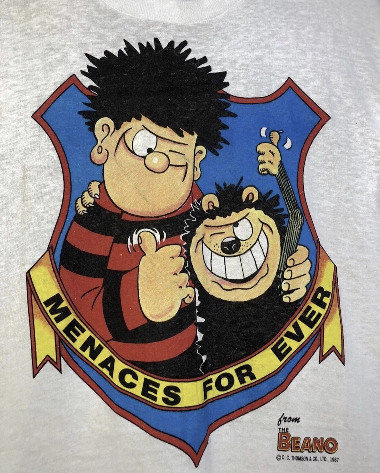 Vintage Vintage 80s Beano Comics Tee Size US L / EU 52-54 / 3 - 4 Thumbnail