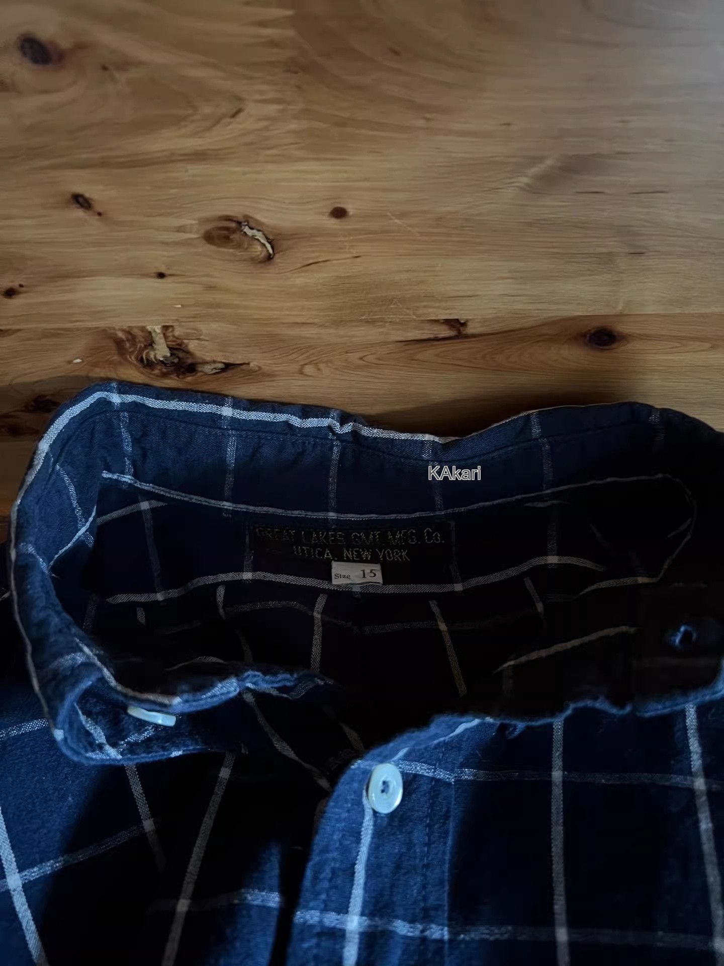 Freewheelers Freewheelers Vintage Indigo Check Linen Shirt Size US M / EU 48-50 / 2 - 9 Thumbnail