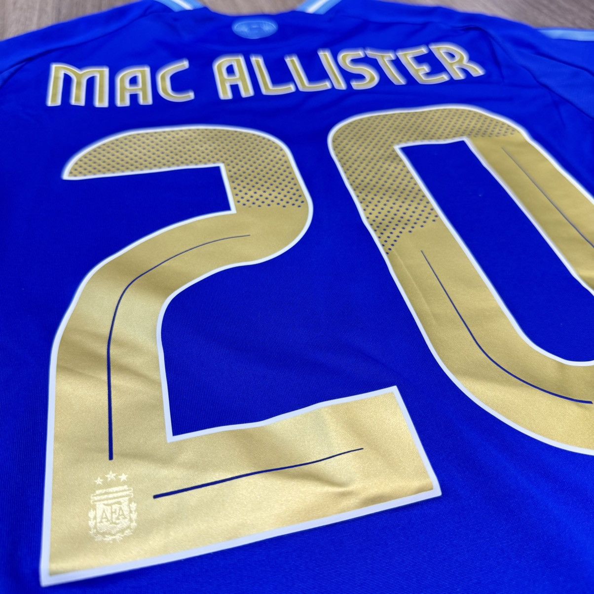 Adidas Argentina 24/25 player issue away shirt #20 Mac Allister Size US S / EU 44-46 / 1 - 7 Thumbnail