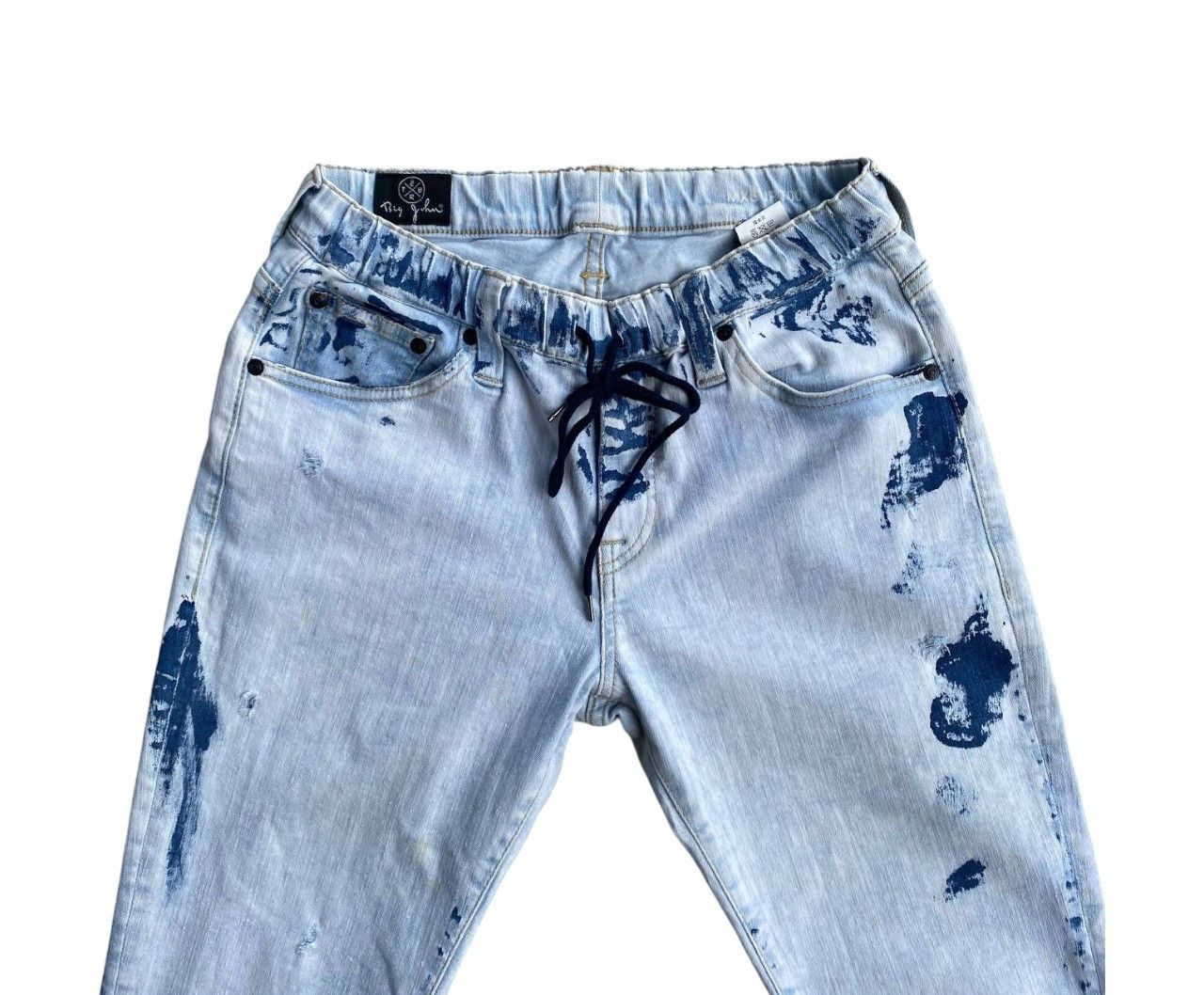 Big John × KOJIMA GENES × Kazuki Kuraishi KOJIMA KURASHIKI JAPAN X BIG JOHN PAINTED ANKLE CUT PANT Size US 28 / EU 44 - 5 Thumbnail