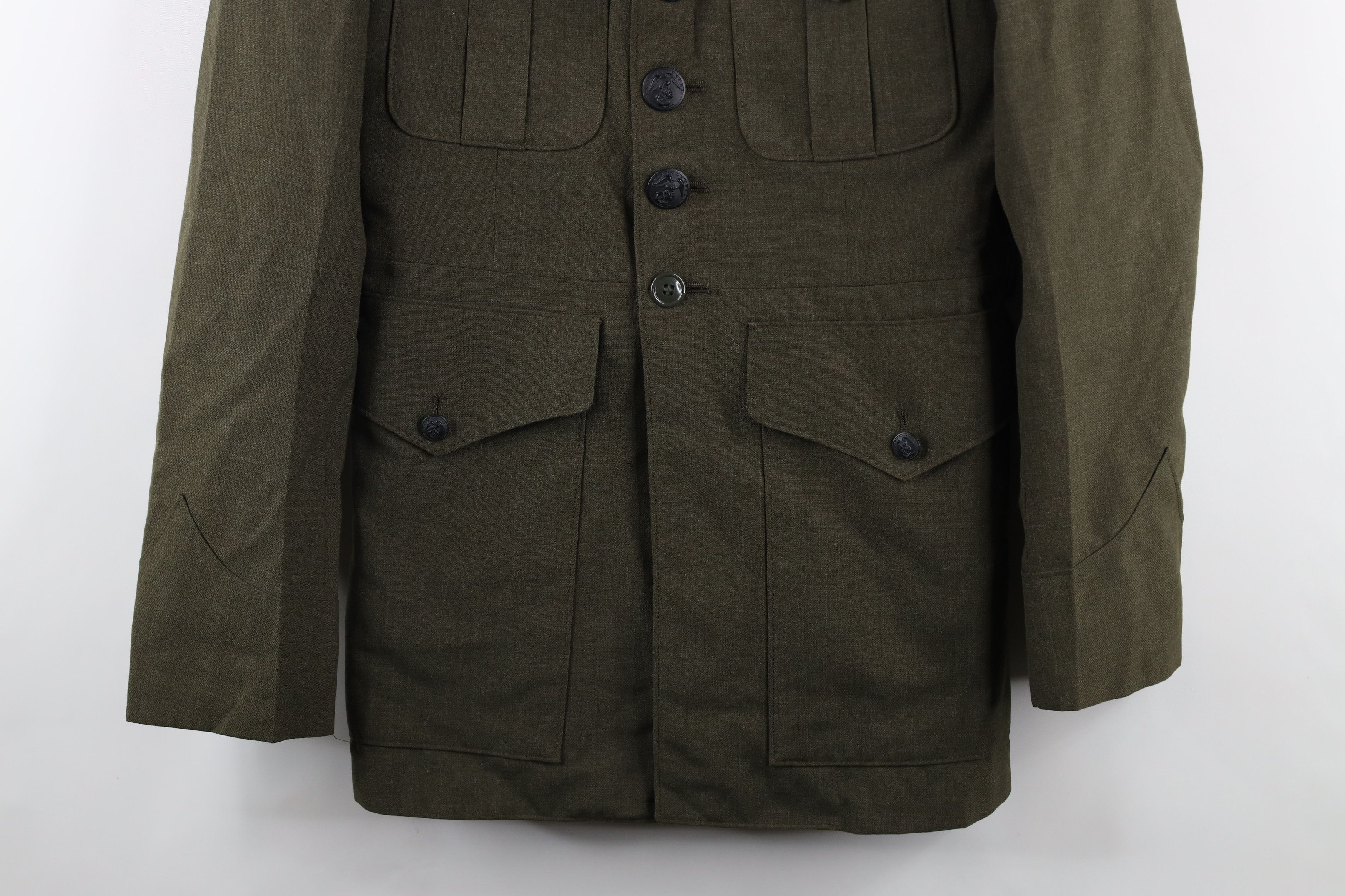 Vintage Vintage 70s Vietnam War Military Coat Jacket Green USA Size US S / EU 44-46 / 1 - 3 Thumbnail