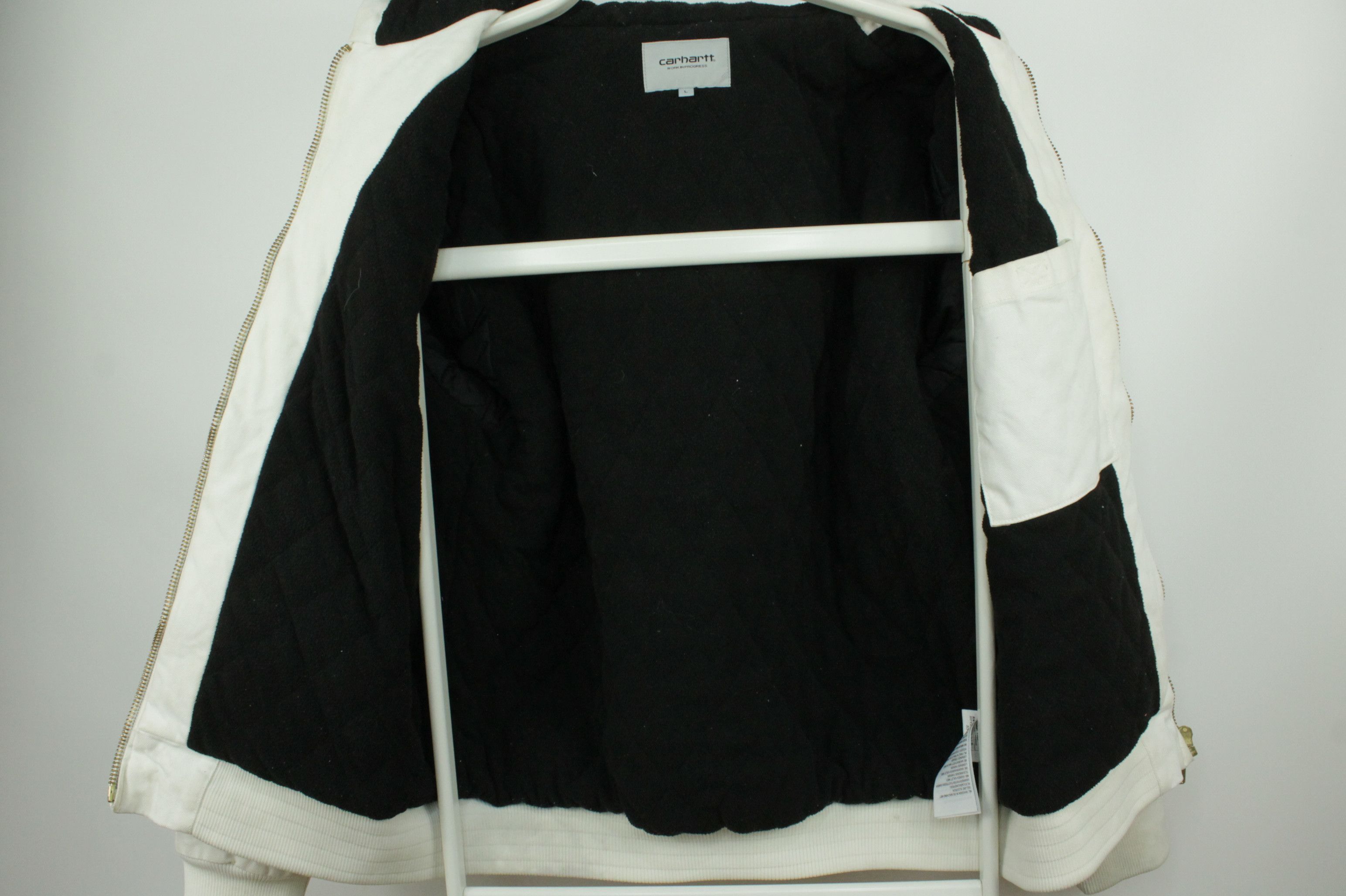 Carhartt Wip Dirty Carhartt Wip Active Insulated Jacket White Size US L / EU 52-54 / 3 - 8 Thumbnail