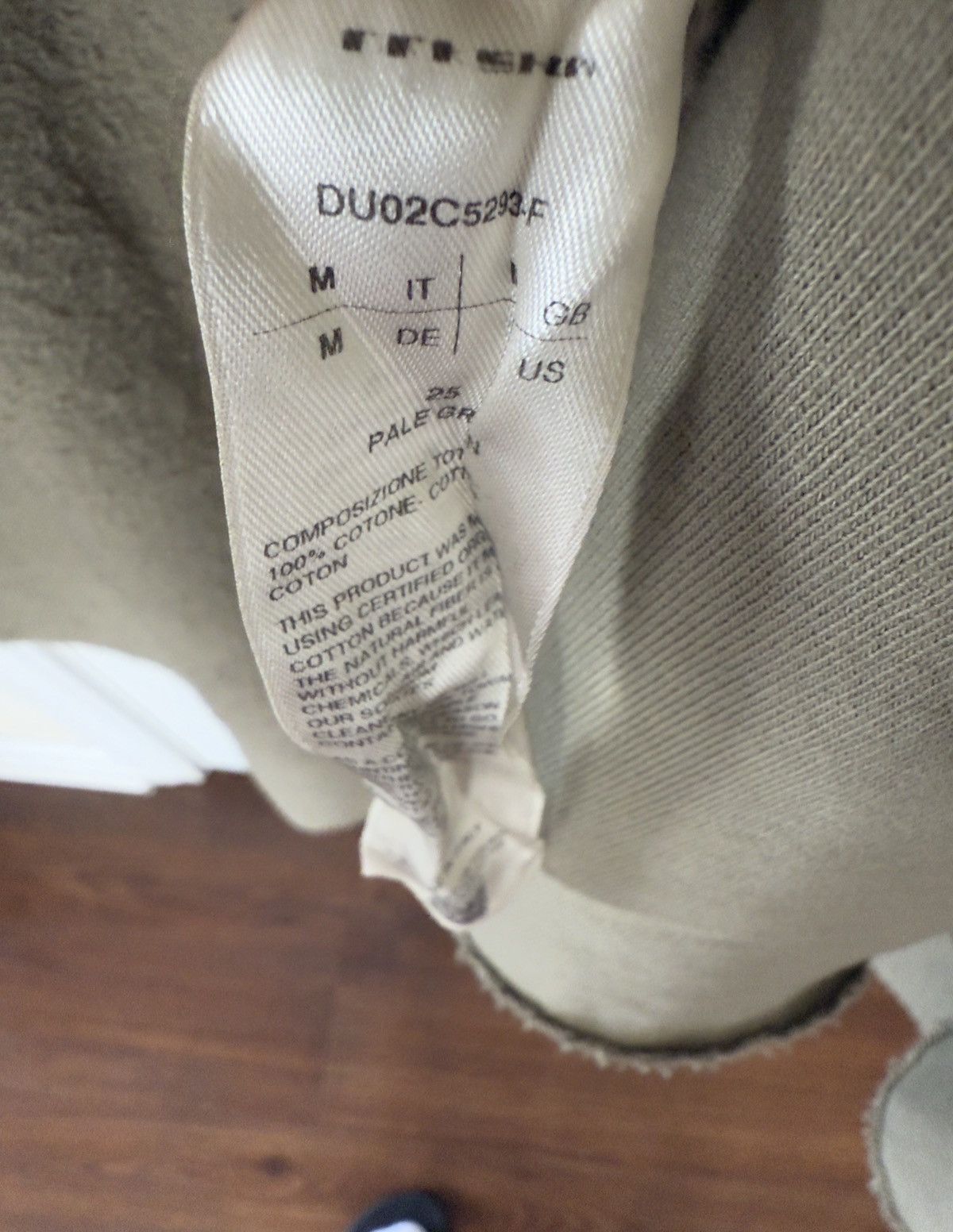Rick Owens × Rick Owens Drkshdw RICK OWENS DRKSHDW Fishtail Hoodie Size US M / EU 48-50 / 2 - 3 Thumbnail
