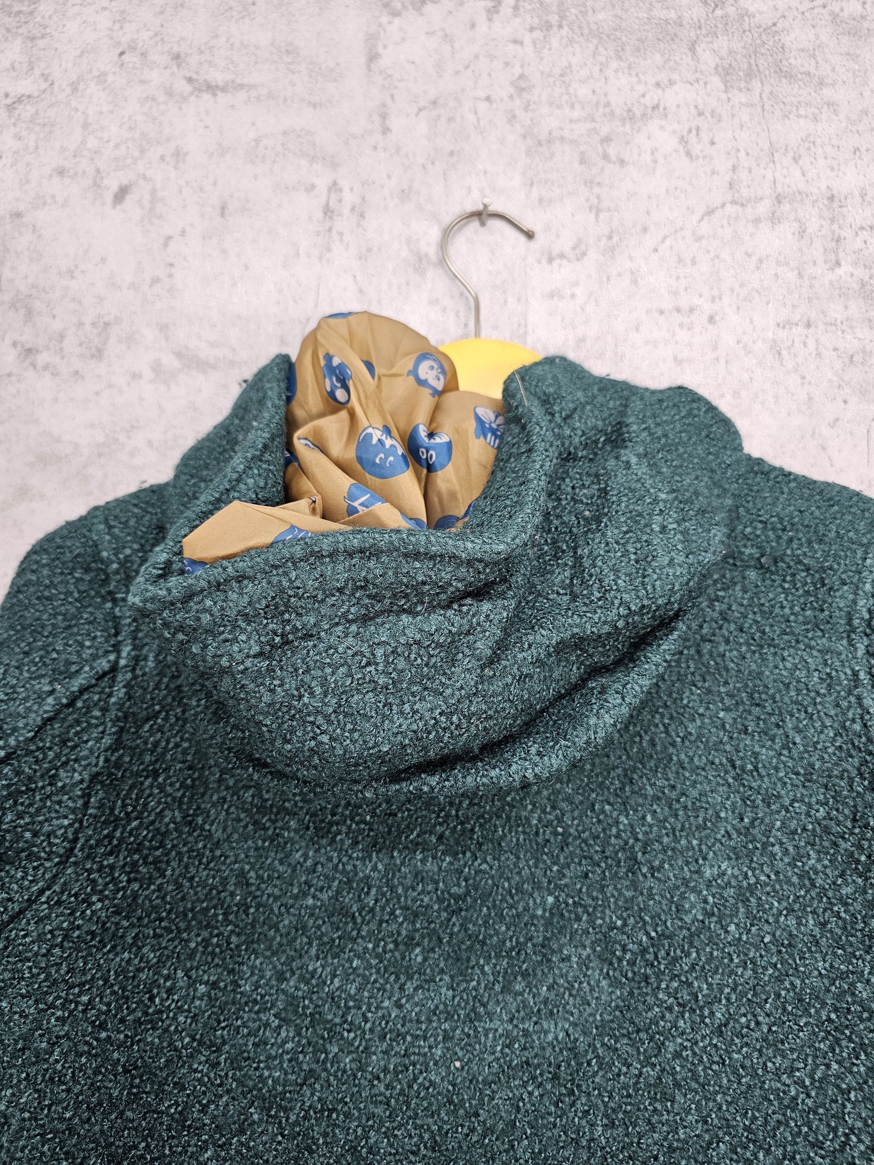 Ne-Net Vintage NE-NET Green Duffel Jacket J0068 Size XXS / US 00 / IT 34 - 6 Thumbnail