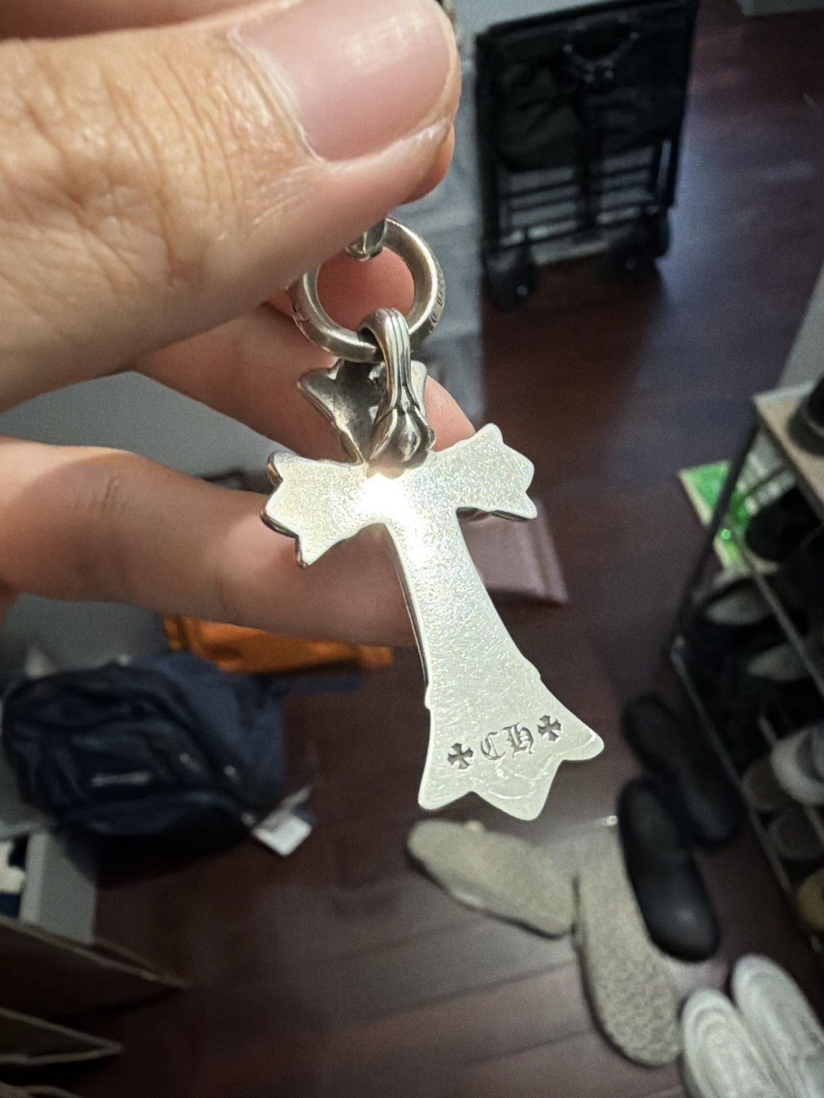 Chrome Hearts chrome hearts double cross pendant Size ONE SIZE - 7 Thumbnail