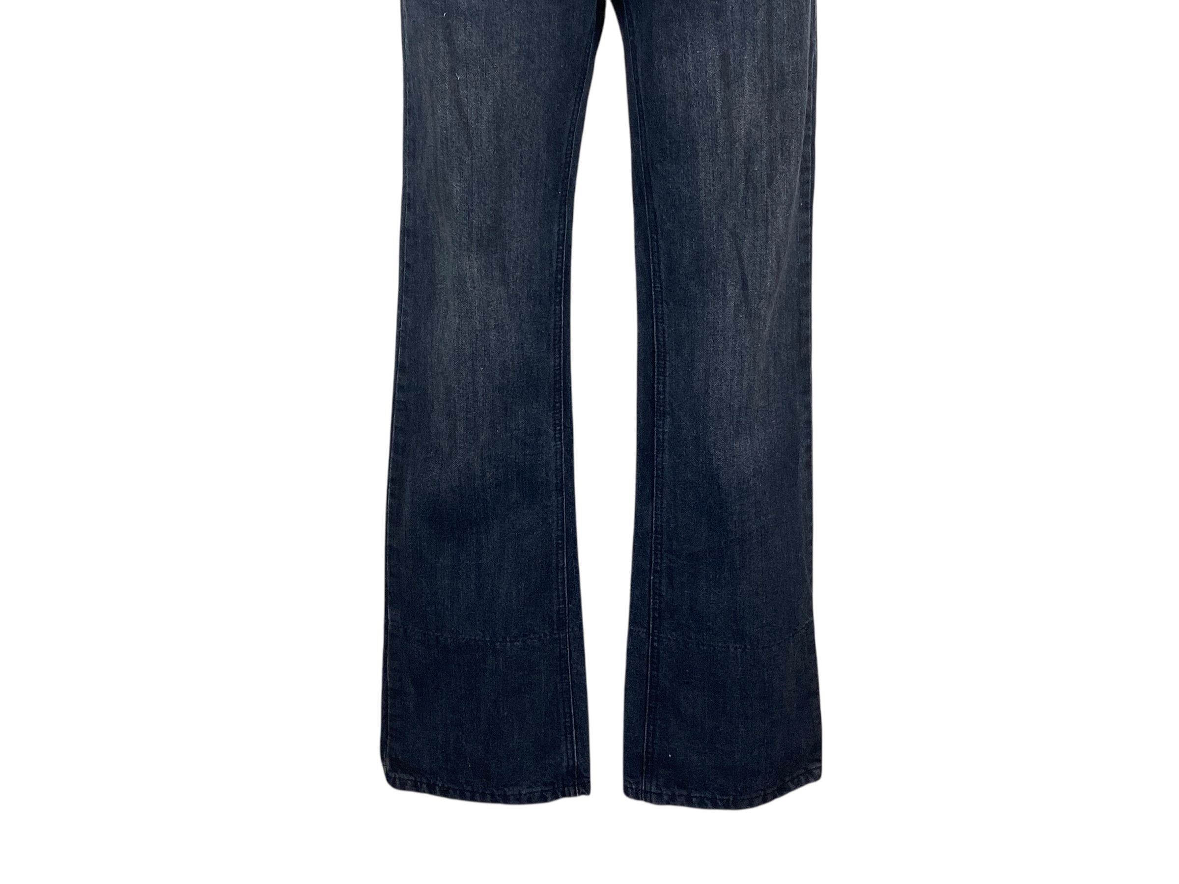 If Six Was Nine Bernings Denim Flare Japanese Workwear Jeans Size US 29 - 4 Thumbnail