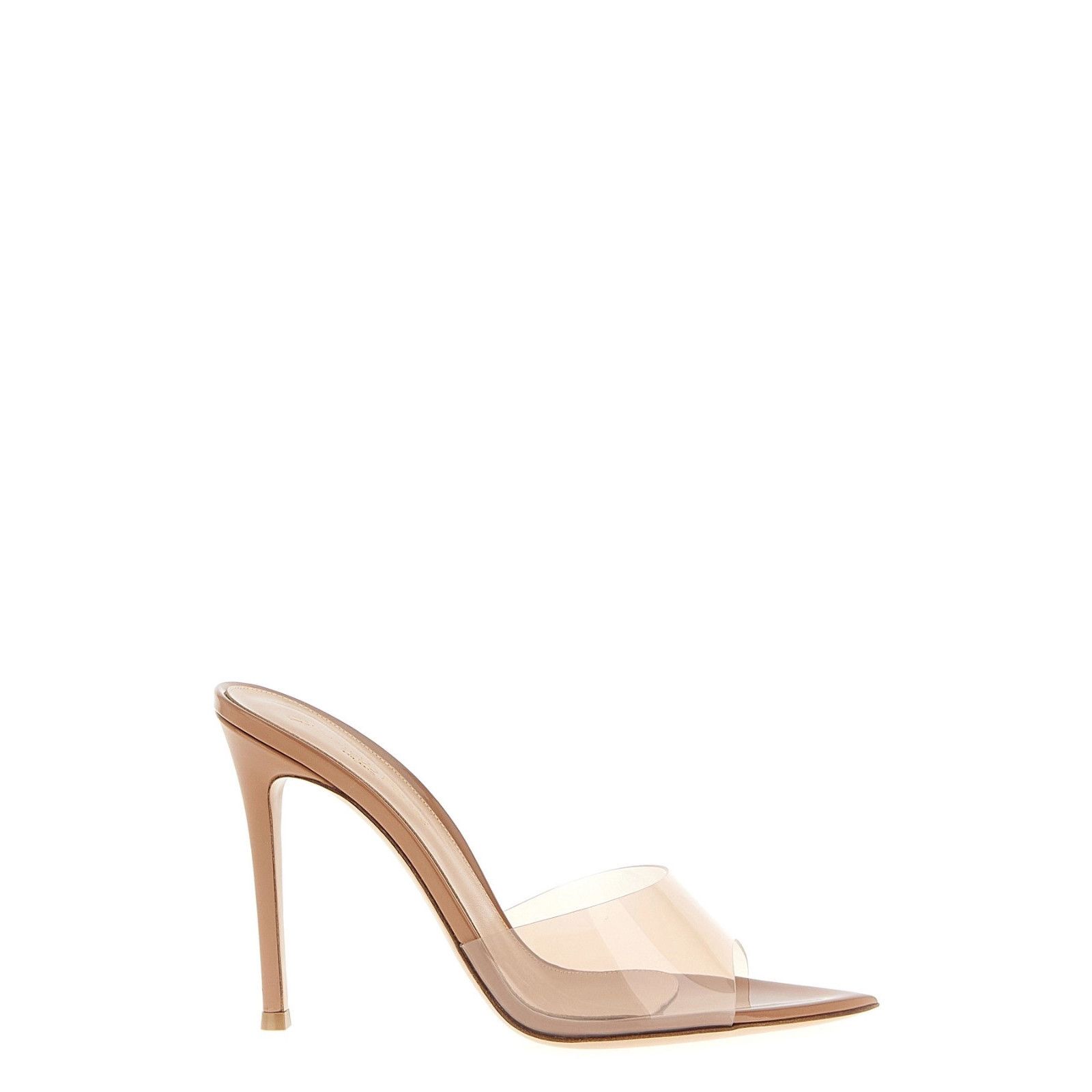 GIANVITO ROSSI Elle 100mm Beige Sandals New & Authentic (Wom