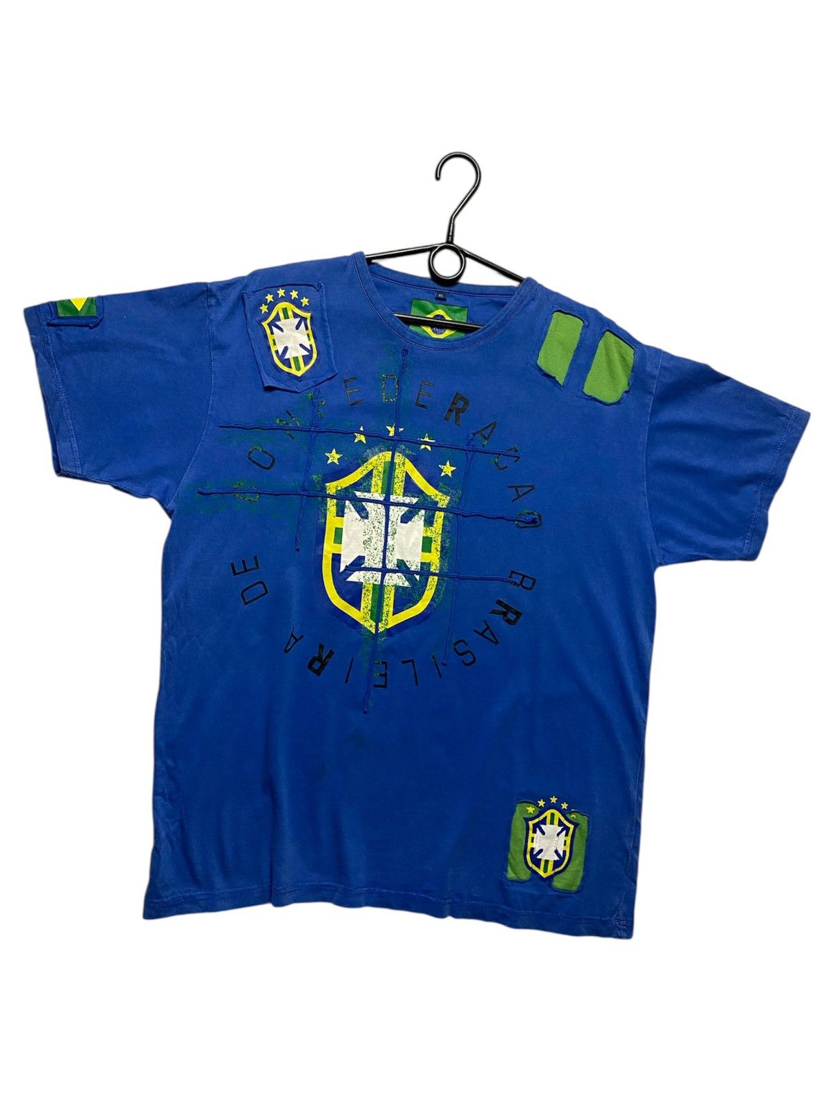 Handmade Handmade Vintage Brasil shirt rare unique XL Size US XL / EU 56 / 4 - 1 Thumbnail