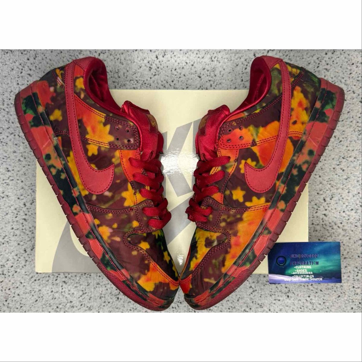 Fragment Design × Nike Nike Dunk SB Low Wizard of Oz 10 Men Preowned ...