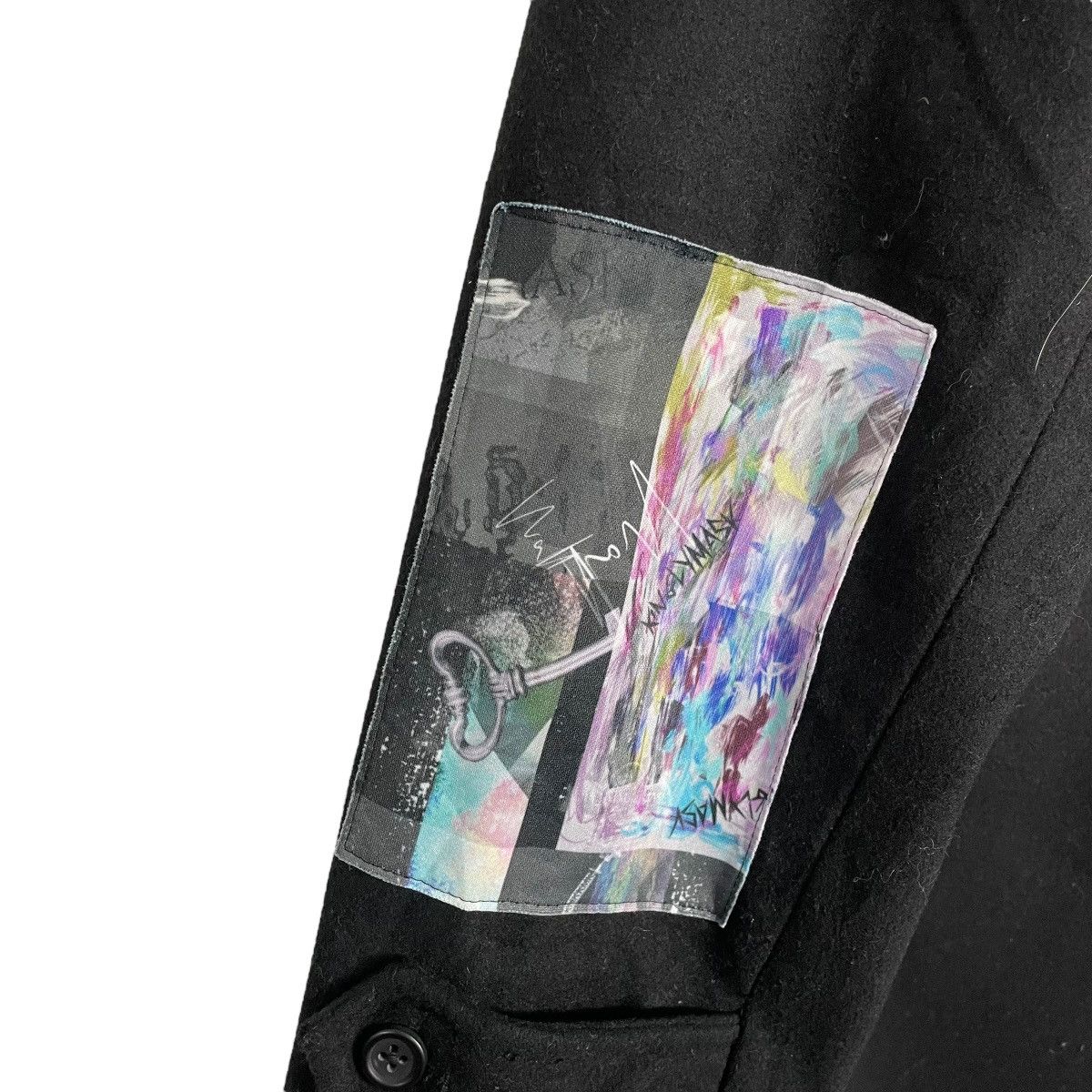 Japanese Brand KMK Japan Brand Black Overcoat Size US M / EU 48-50 / 2 - 9 Thumbnail