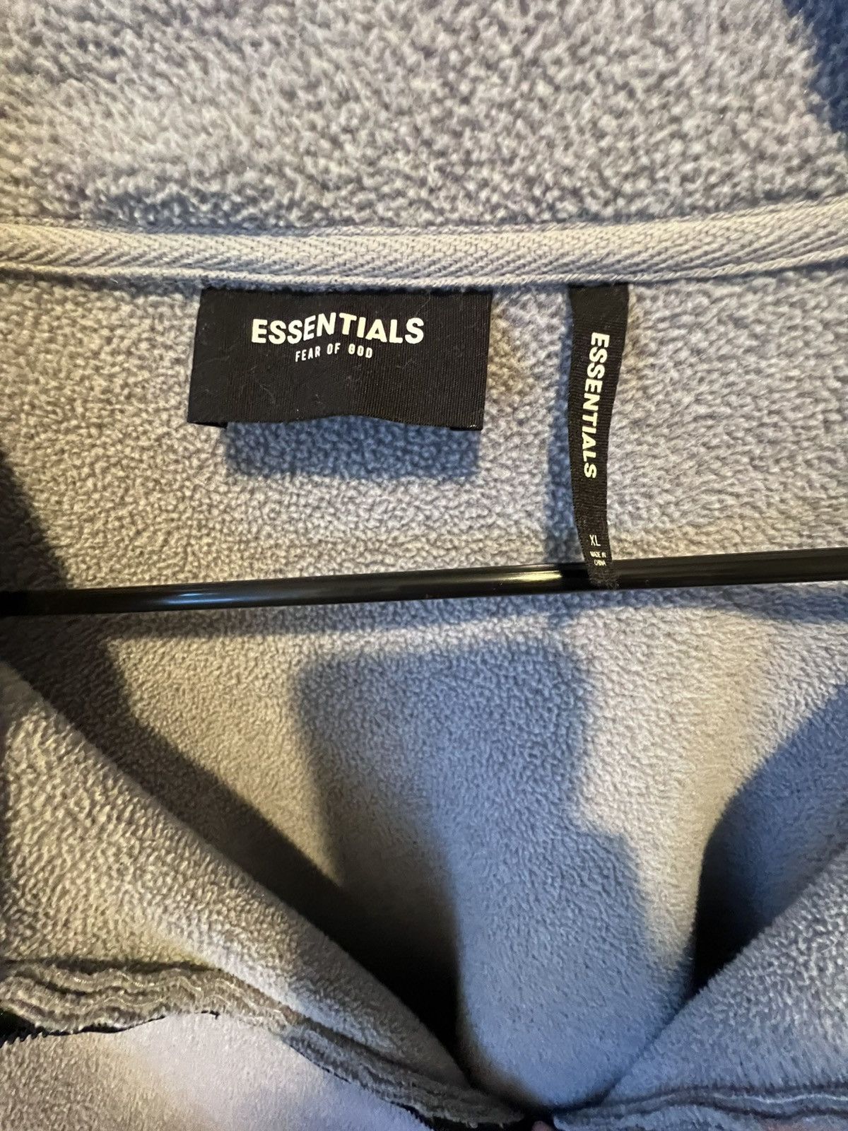 Essentials Fear of God Essentials half zip polar fleece Size US XL / EU 56 / 4 - 3 Thumbnail