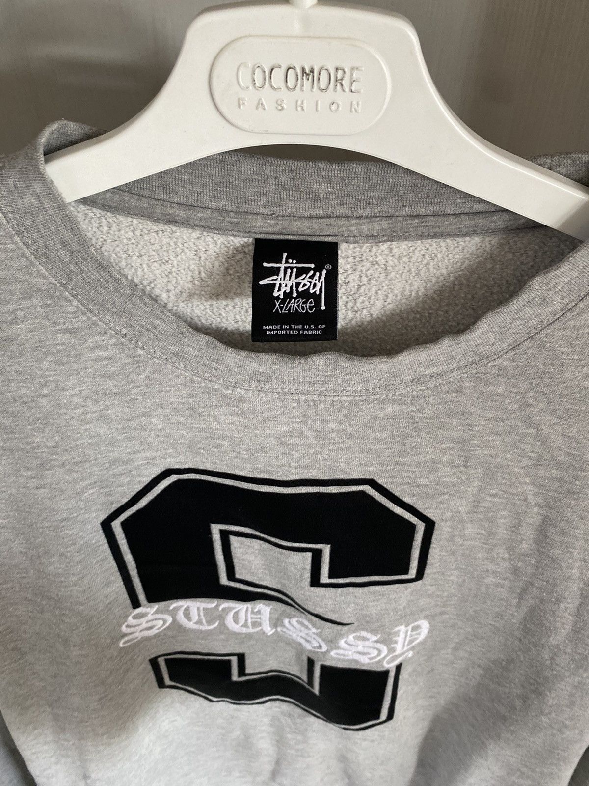 Stussy Vintage Stussy Baggy Sweatshirt Big Logo Y2K OG Logo Drip #S Size US XL / EU 56 / 4 - 6 Thumbnail