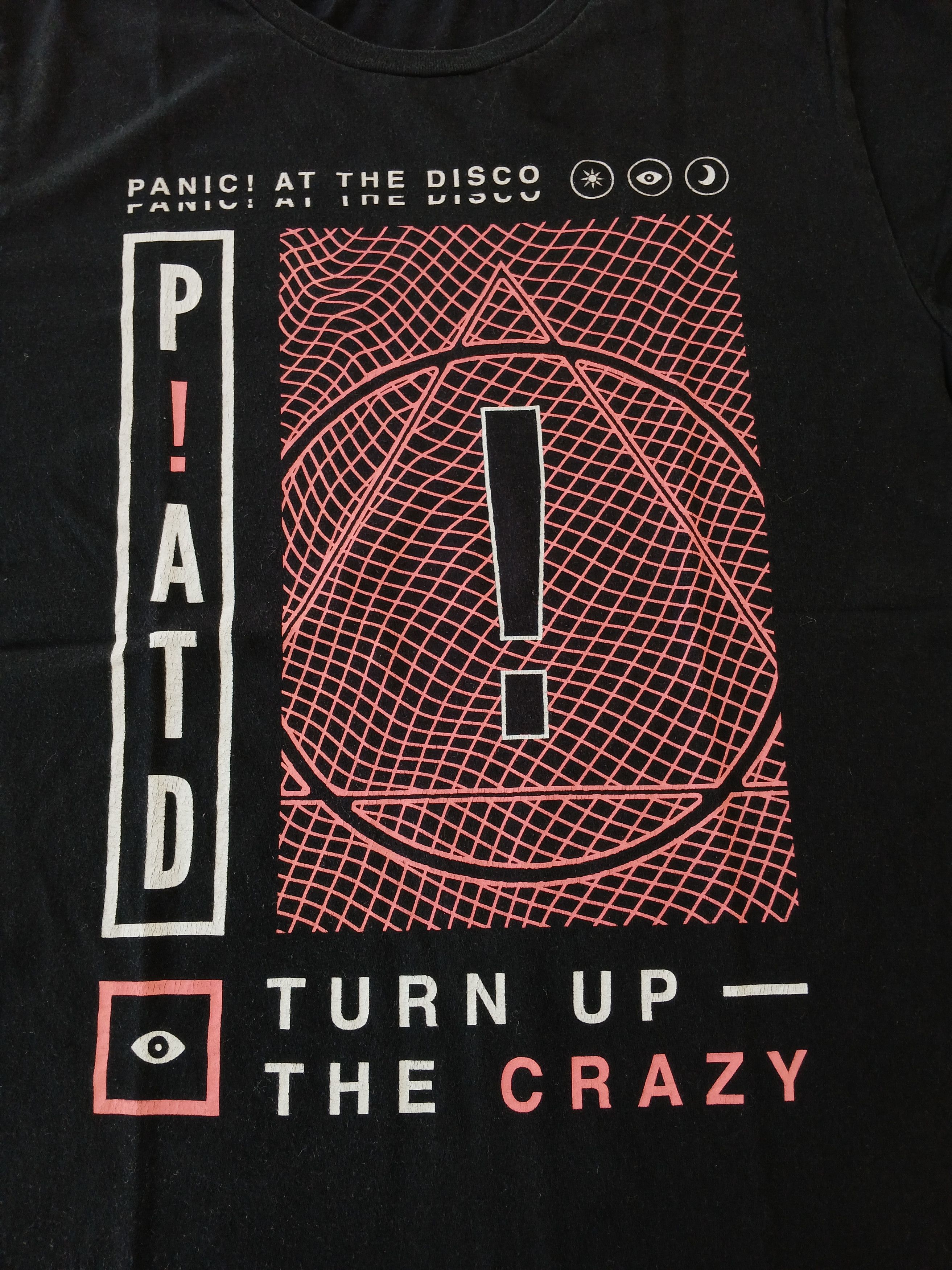 Band Tees Panic! At The Disco Turn Up The Crazy Band Tee Size US M / EU 48-50 / 2 - 2 Thumbnail