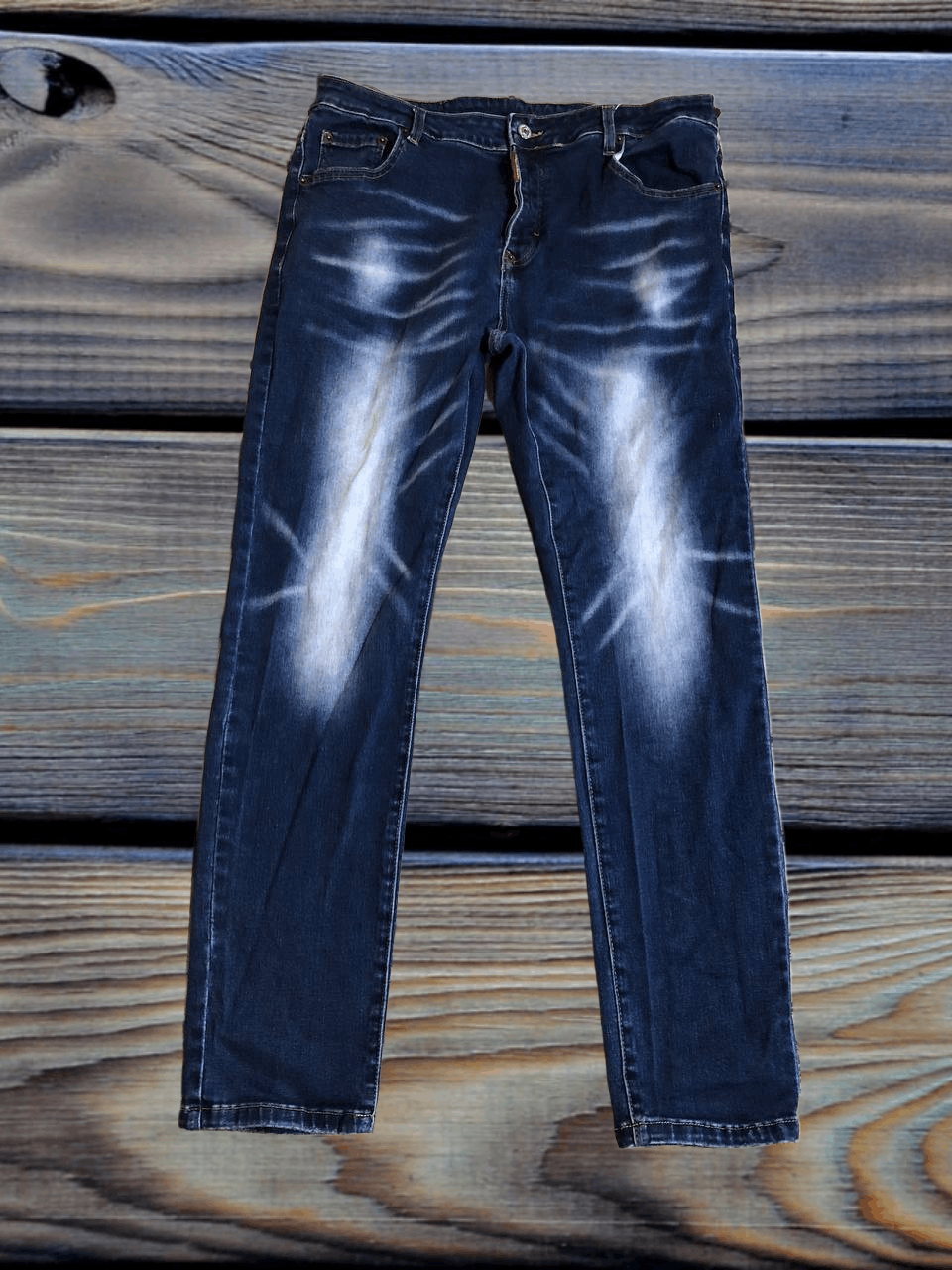 Dsquared2 Dsquared2 Slim Jeans Denim Distressed Pants Slim-Fit Frayed Size US 38 / EU 54 - 1 Thumbnail